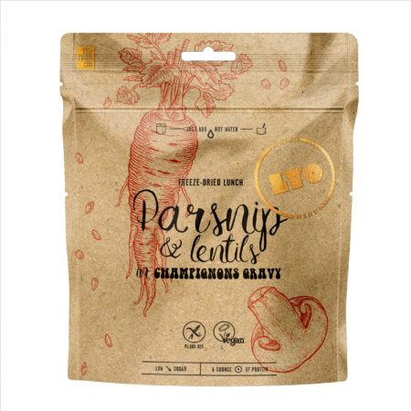 Żywność liofilizowana LYOFOOD Pasternak i soczewica w sosie pieczarkowym bistro 270 g