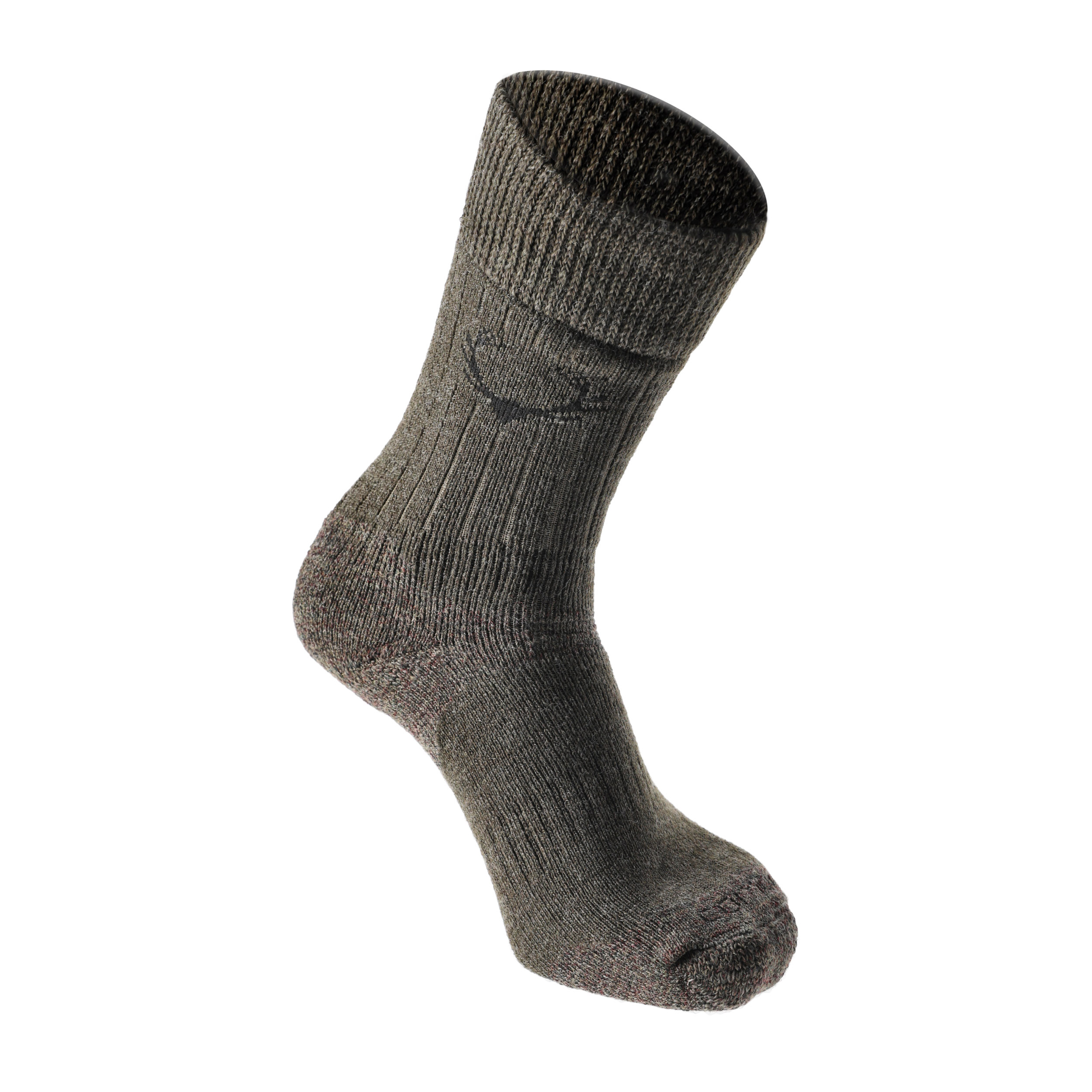 Skarpety myśliwskie Comodo grube khaki 35-38 - obrazek 3