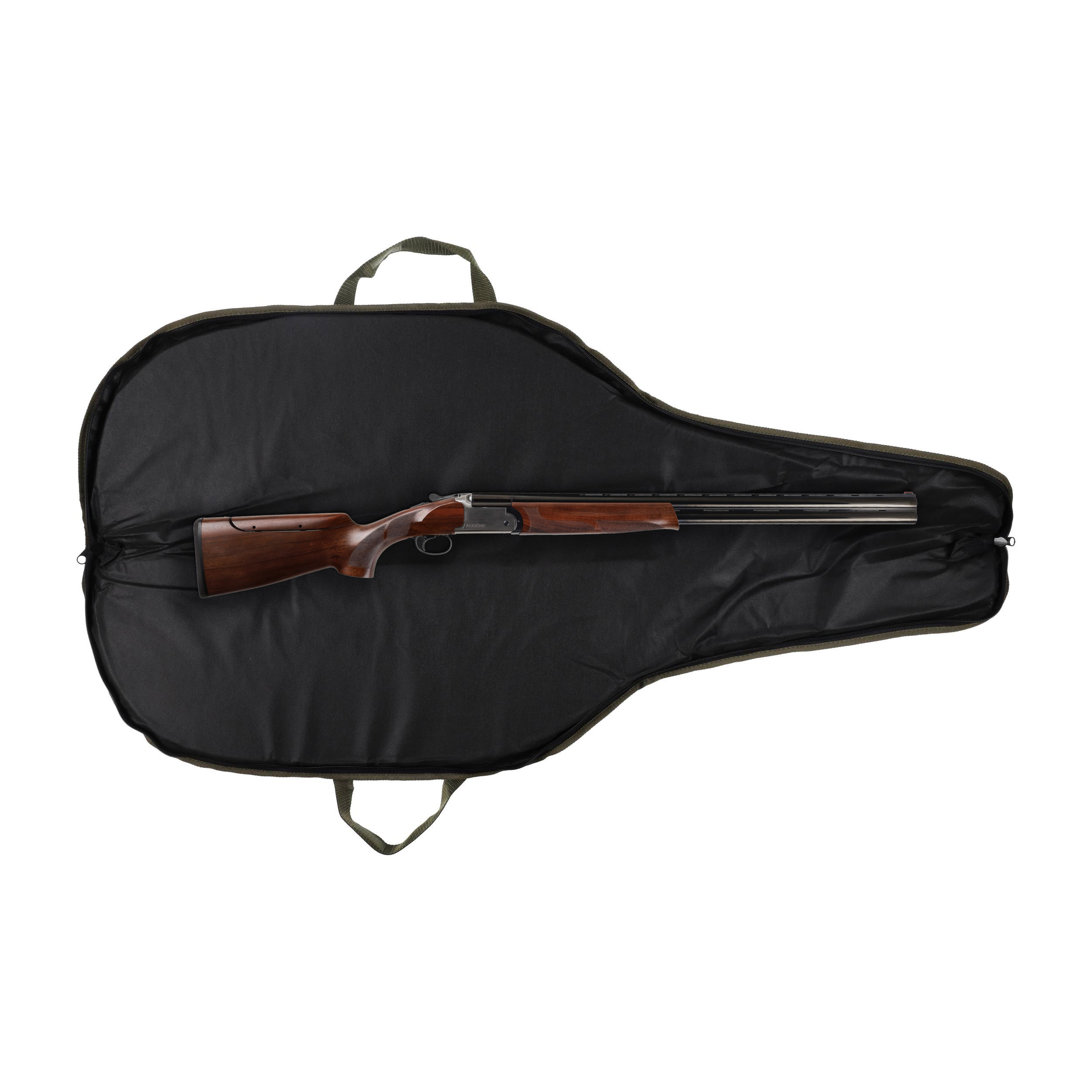 Pokrowiec Forsport na broń LPT9 02 1,45m termo+tłumik, kolor oliwkowy, jeleń ryczy w trawie, biza oliwkowa - obrazek 3