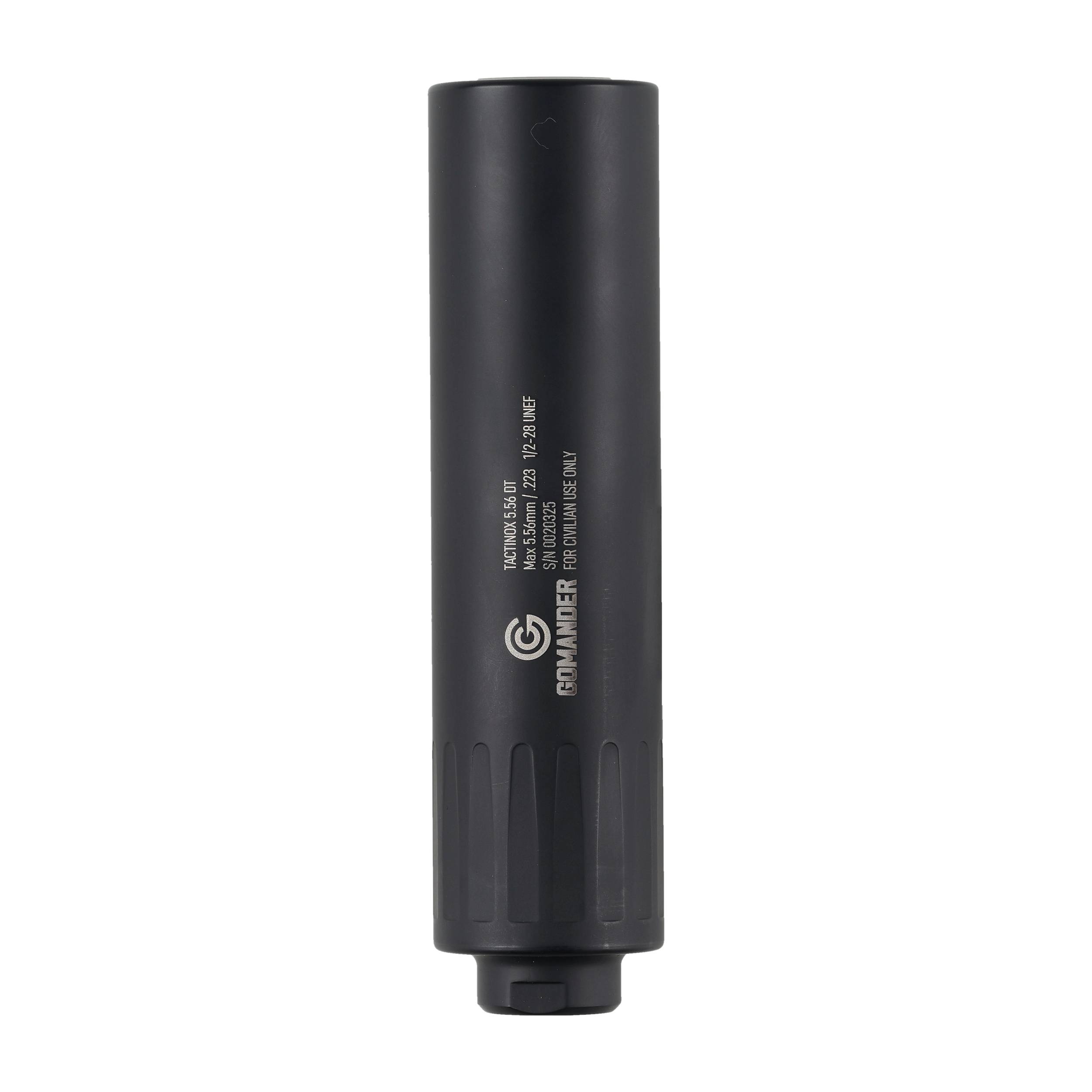 Tłumik Gomander Tactinox DT 5,56 1/2-28 UNEF Czarny