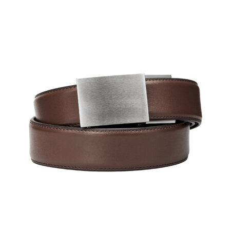 Pas strzelecki Kore Essentials Armortek Leather Gun Belt X4 brązowy