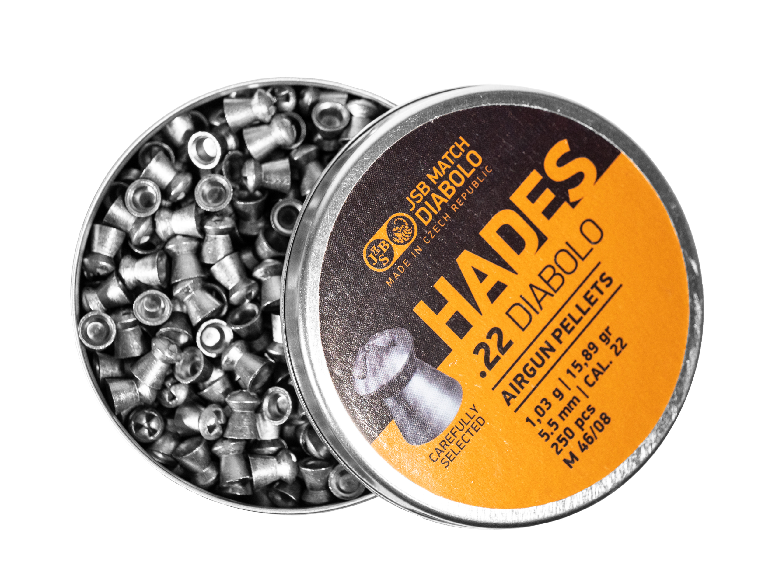 Śrut diabolo JSB Hades 5,5 mm 250 szt. - obrazek 3