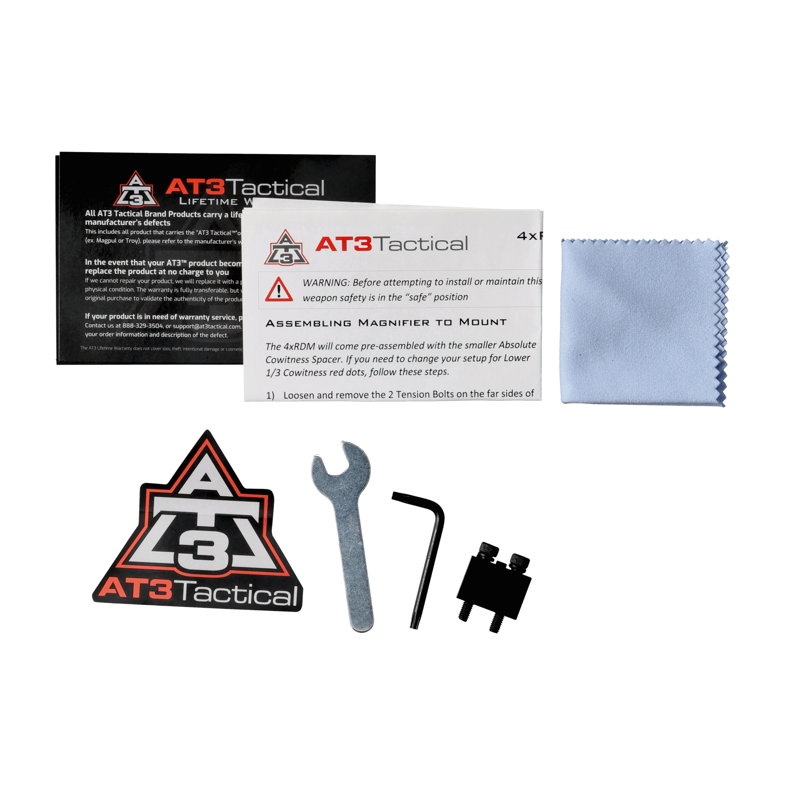 Powiększalnik AT3 Tactical 4xRDM 4x - obrazek 6