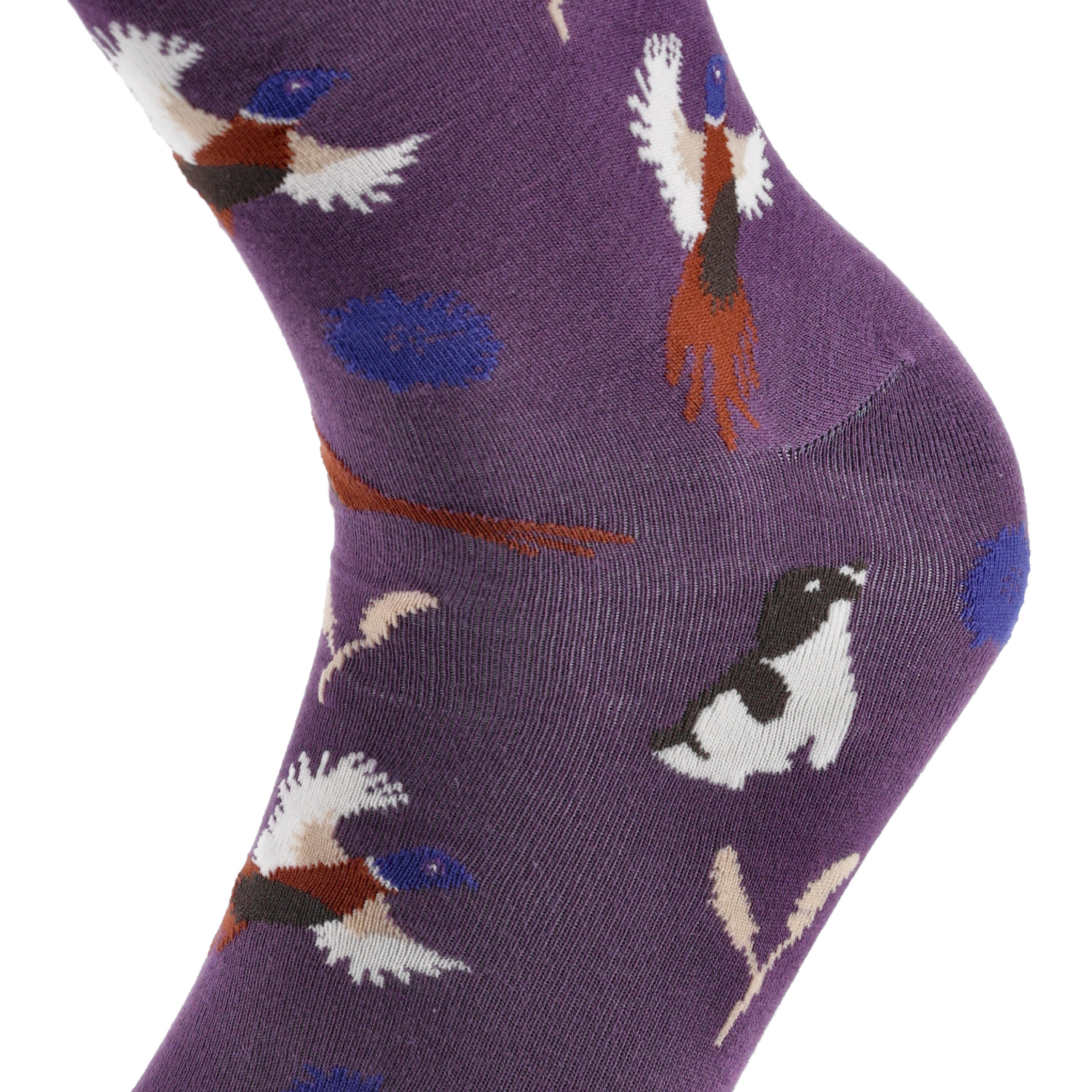 Skarpety Chevalier Pomeroy Hunting Spaniel Eggplant 37-39 - obrazek 5