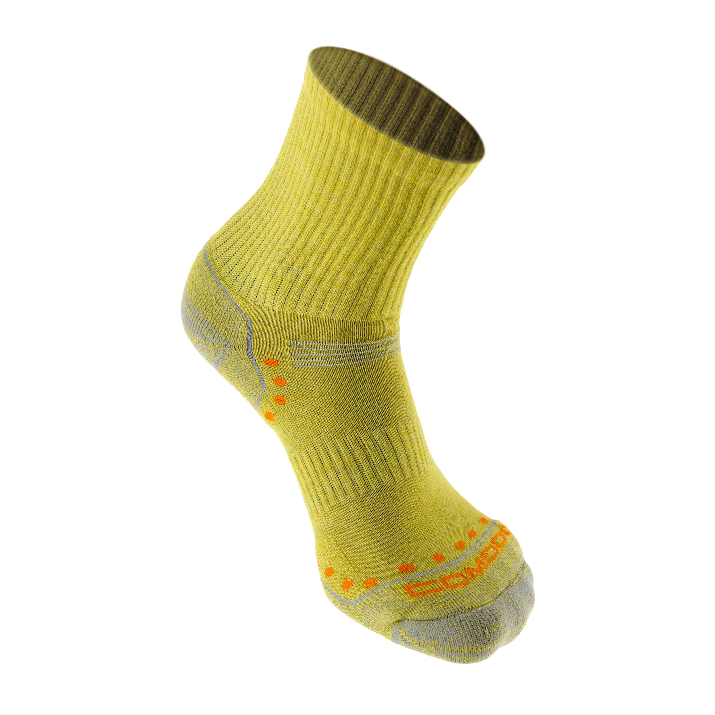 Skarpety turystyczne Comodo Alpaca lekkie musztardowe 43-46 - obrazek 3