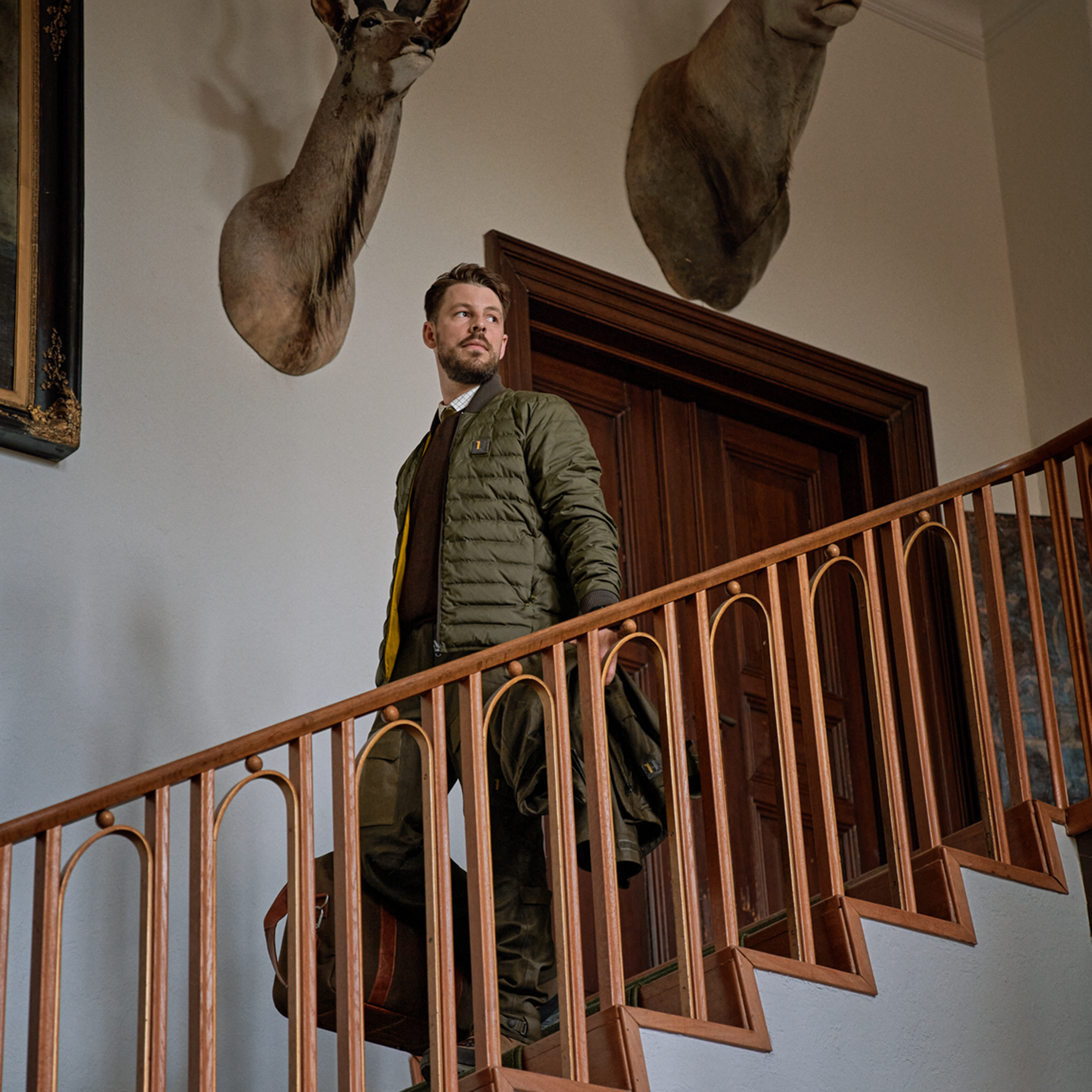 Spodnie męskie Härkila One Ultimate willow green / light green 58 - obrazek 7