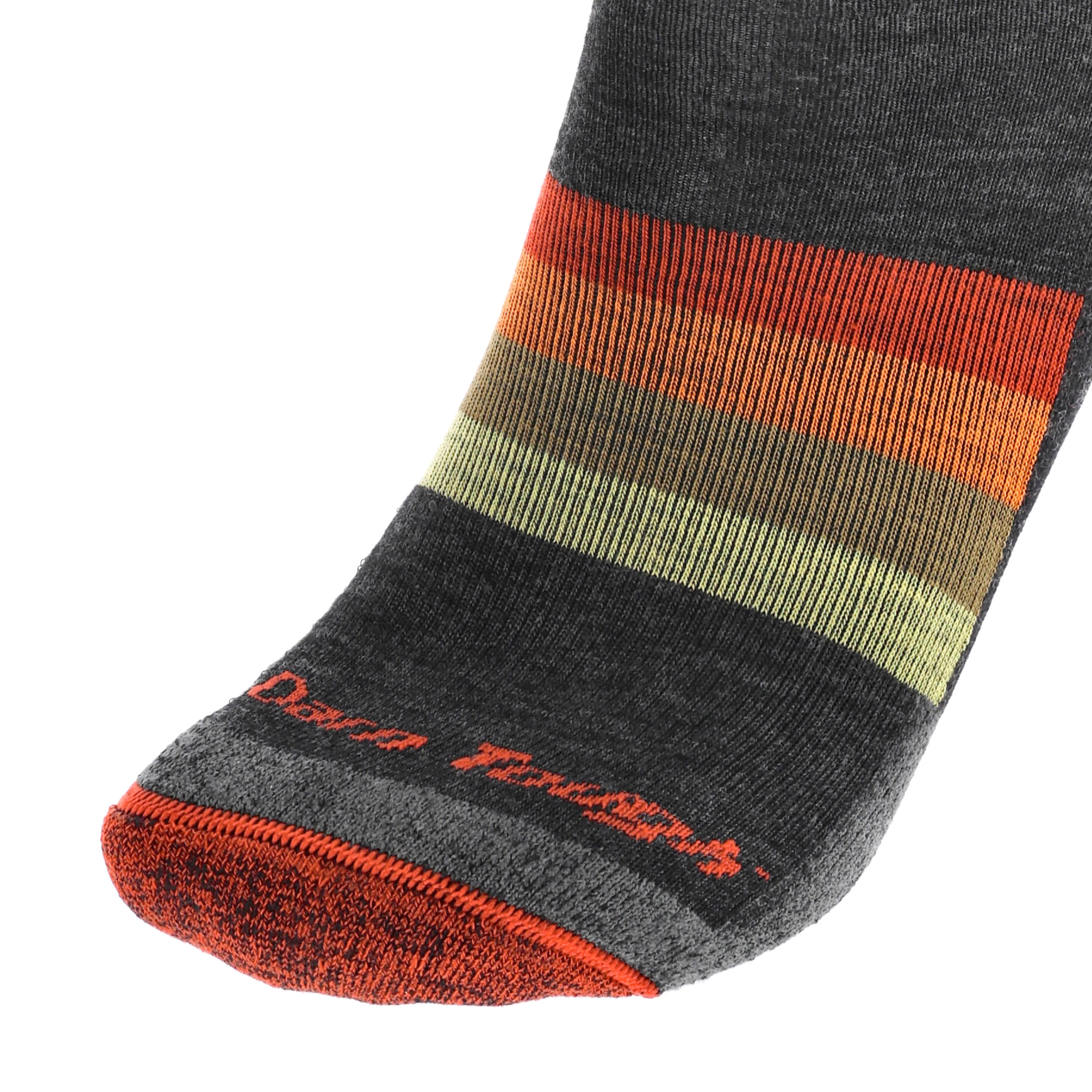 Skarpety trekkingowe męskie Darn Tough Sunset Ridge Charcoal 41-42.5 - obrazek 4