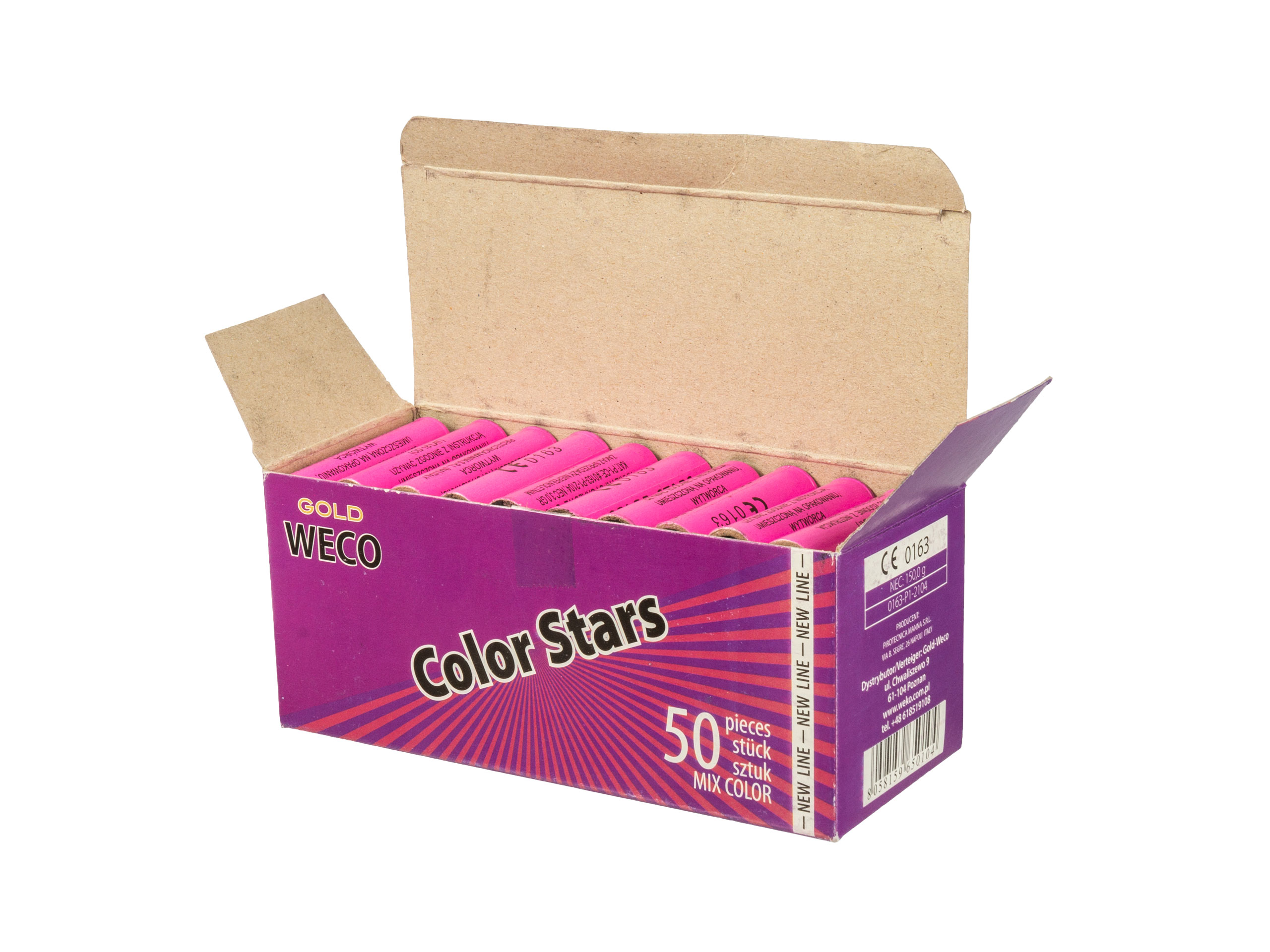 Raca pistoletowa Color Stars RP2 50 szt. - obrazek 4