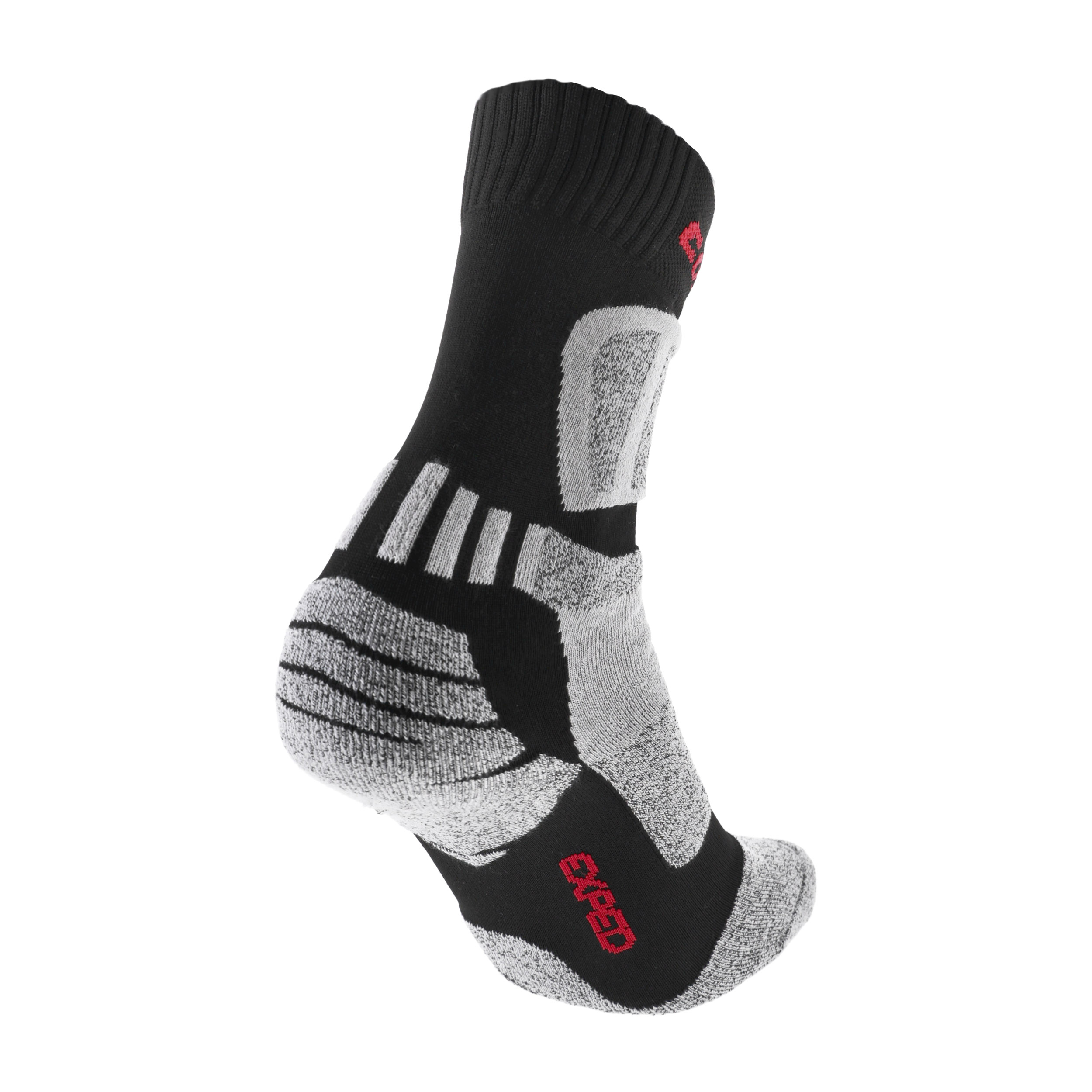 Skarpety techniczne Comodo trekingowe czarno-białe 39-42 - obrazek 2