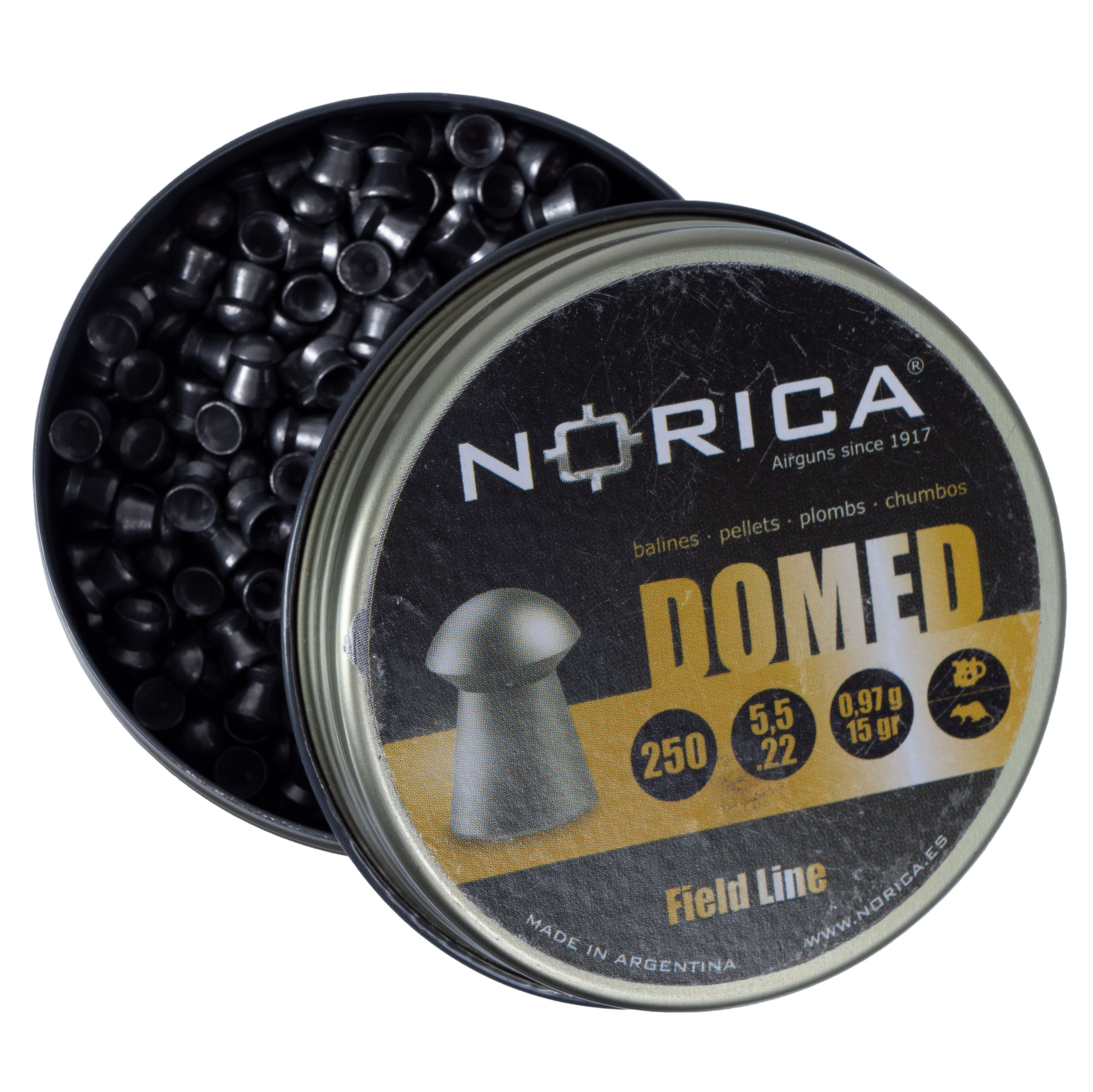 Śrut Norica Domed 5,5 mm 250 szt. - obrazek 4