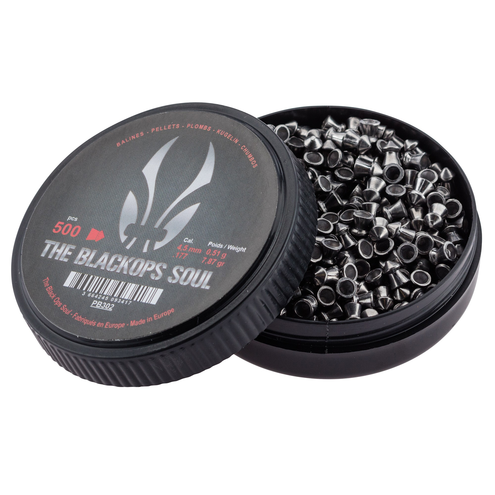 Śrut Black Ops szpic 4,5 mm 500 szt. - obrazek 3