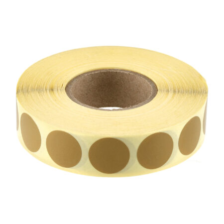 Zaklejki do tarcz Range Solutions IPSC brązowe 20mm, 2000szt.