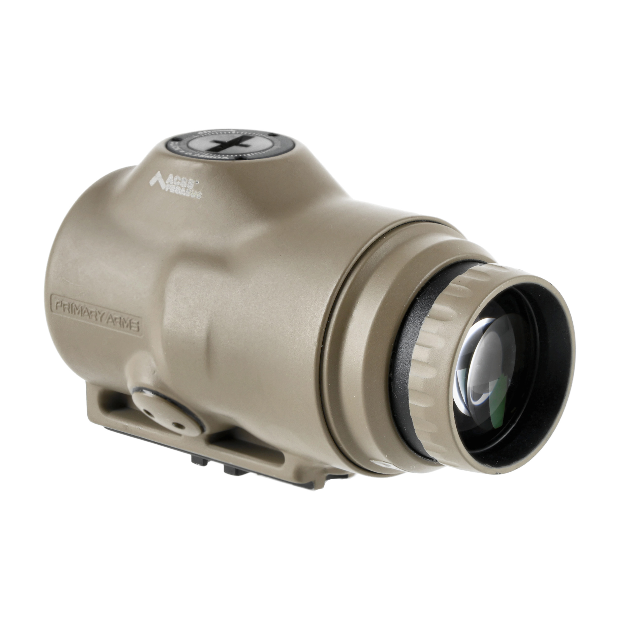 Powiększalnik Primary Arms SLx 3x Micro w/ACSS Pegasus Ranging Reticle FDE - obrazek 2