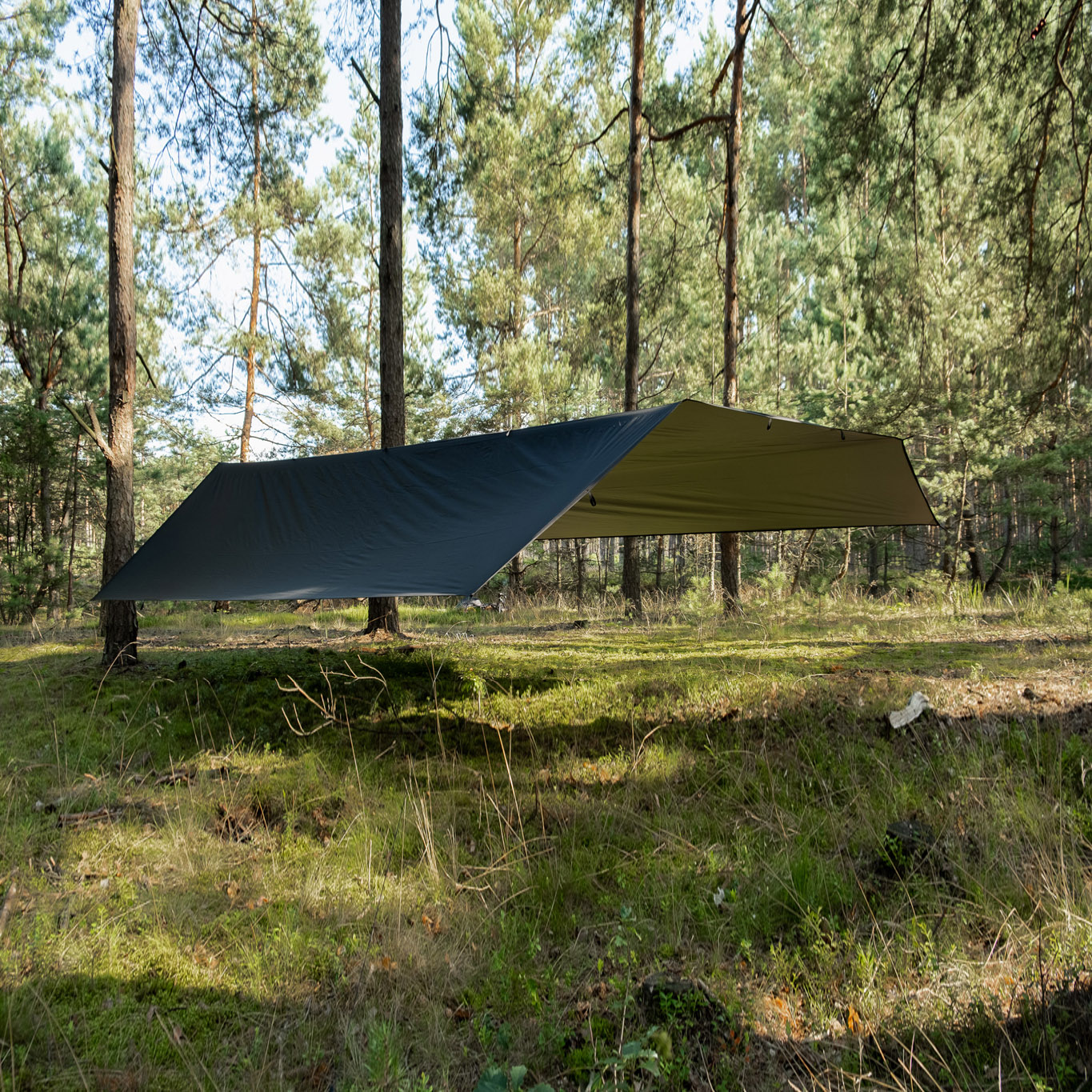 Tarp termo TigerWood 4,5m x 4,5m czarny - obrazek 6