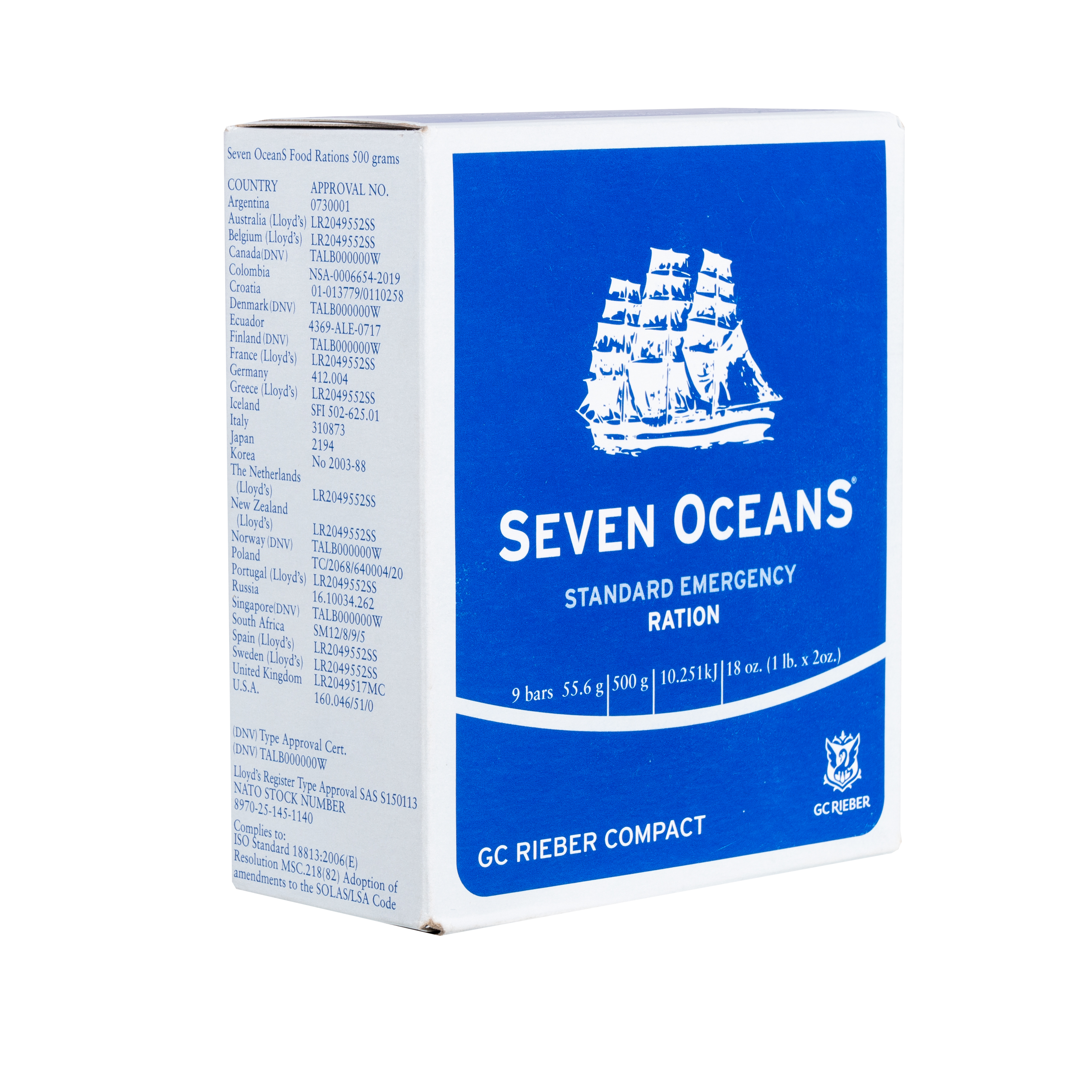 Racje żywnościowe Seven Oceans 500 g 2500 kcal - obrazek 4