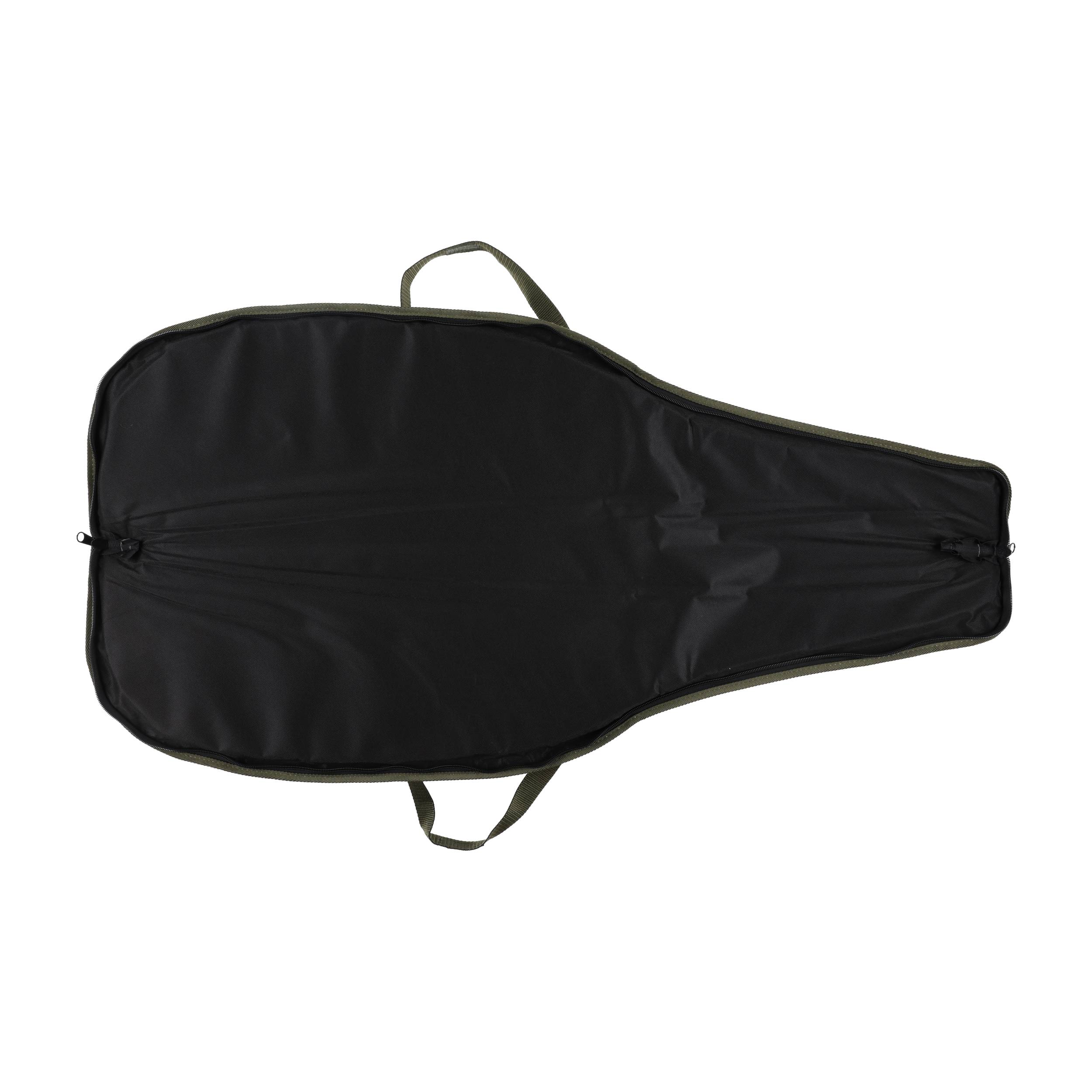 Pokrowiec Forsport na broń LPZKAM 07 1,25m, kam leśny/zamsz oliwkowy, haft jeleń ryczy w trawie - obrazek 4