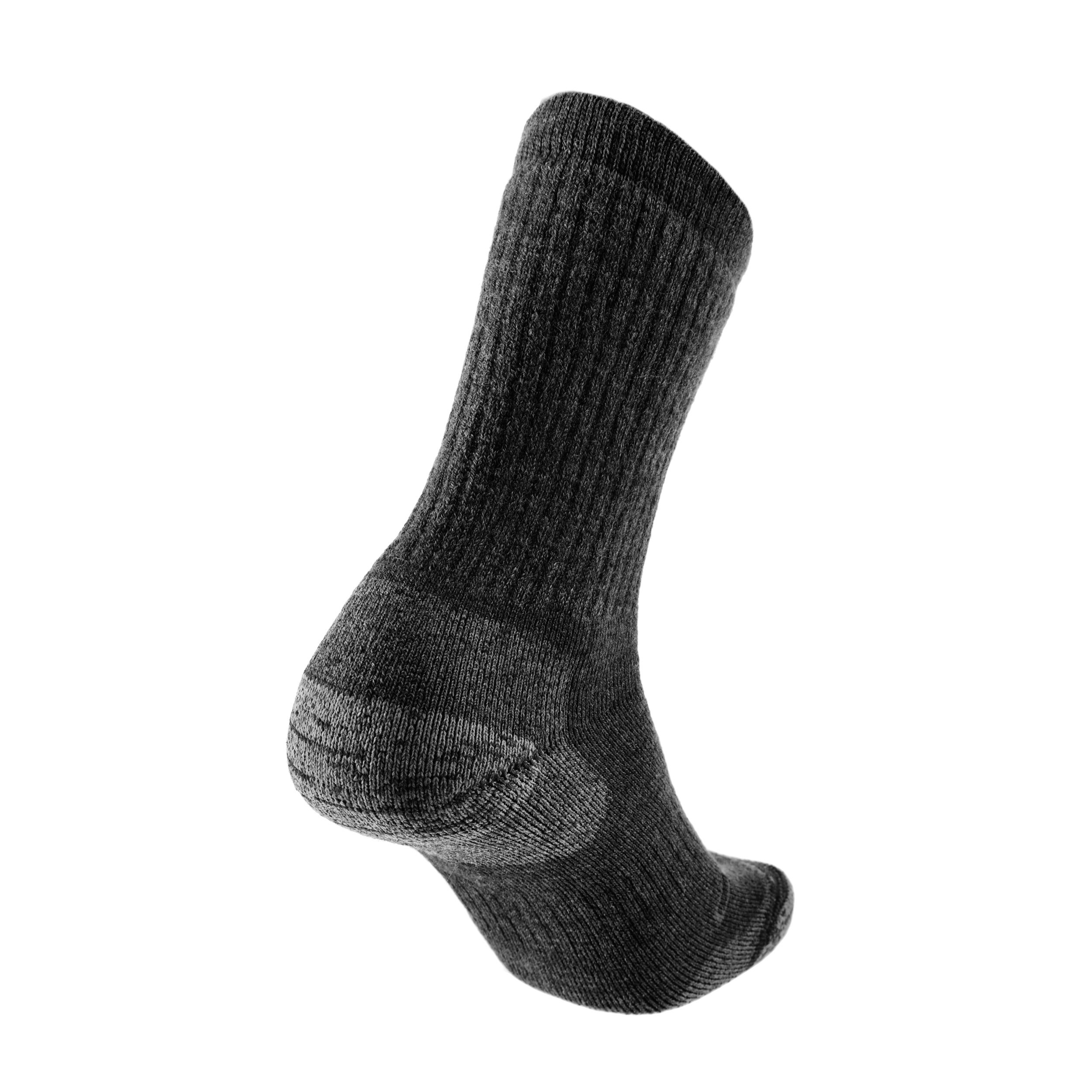 Skarpety turystyczne Comodo Alpaca grube czarne 35-38 - obrazek 2