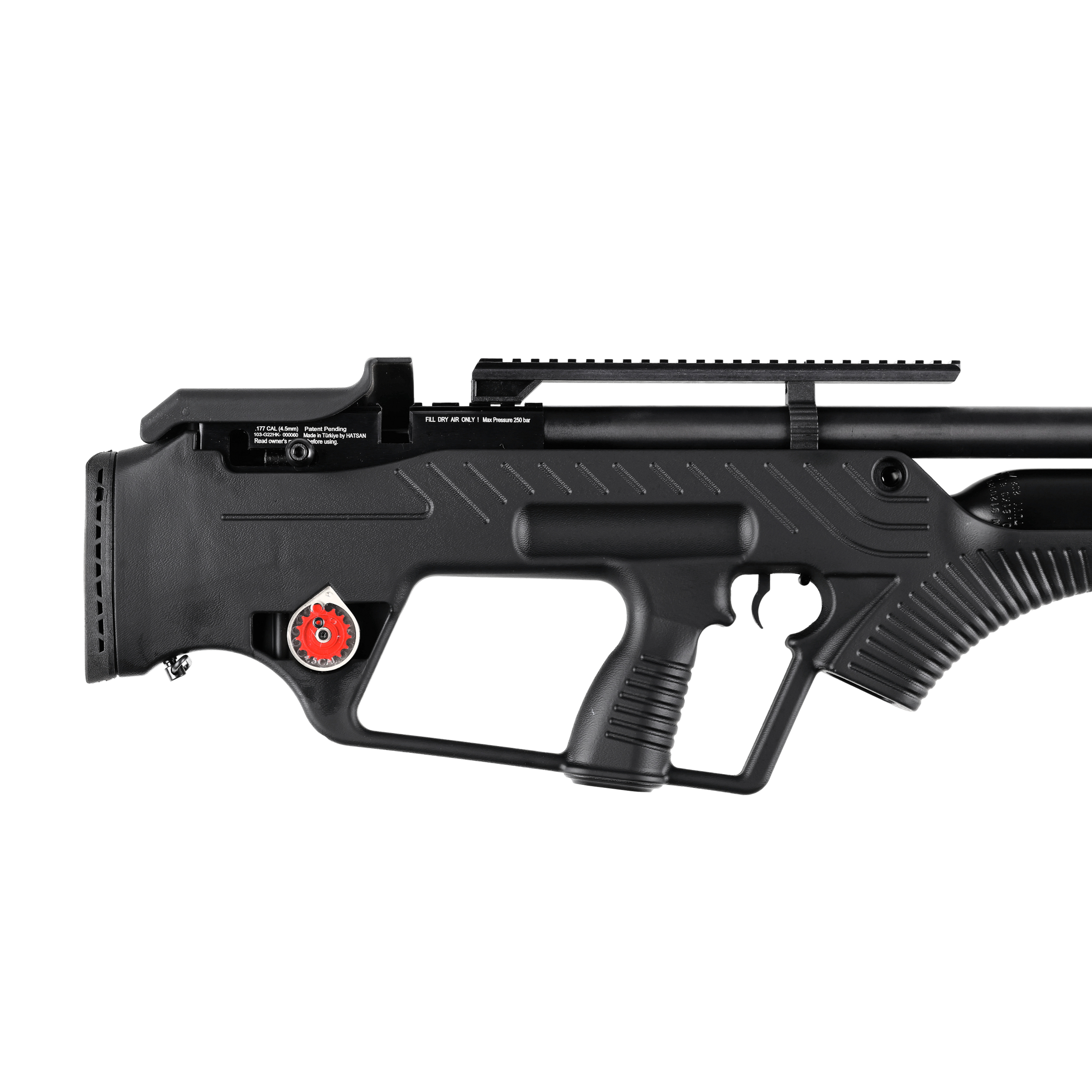 Wiatrówka PCP Optima by Hatsan Bull Master 4,5 mm - obrazek 4