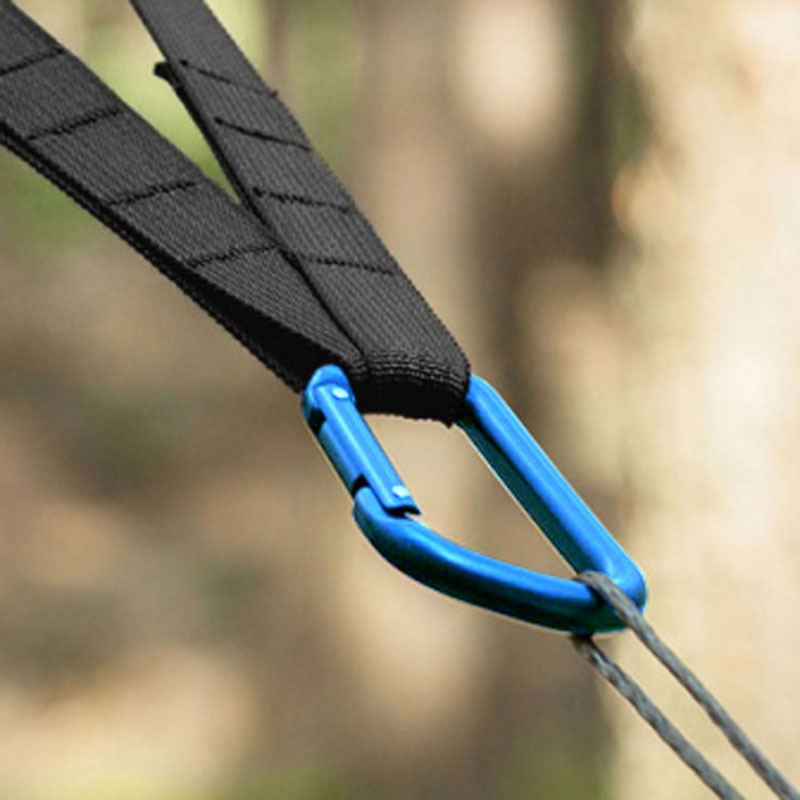 Zawieszenie do hamaka Lesovik Smuk czarne - obrazek 2