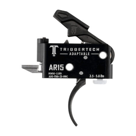 Spust Triggertech AR15 Adaptable PVD Black Curved- język spustowy zagięty - Two Stage