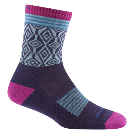 Skarpety trekkingowe damskie Darn Tough Sobo Micro Crew Blackberry 35-37.5