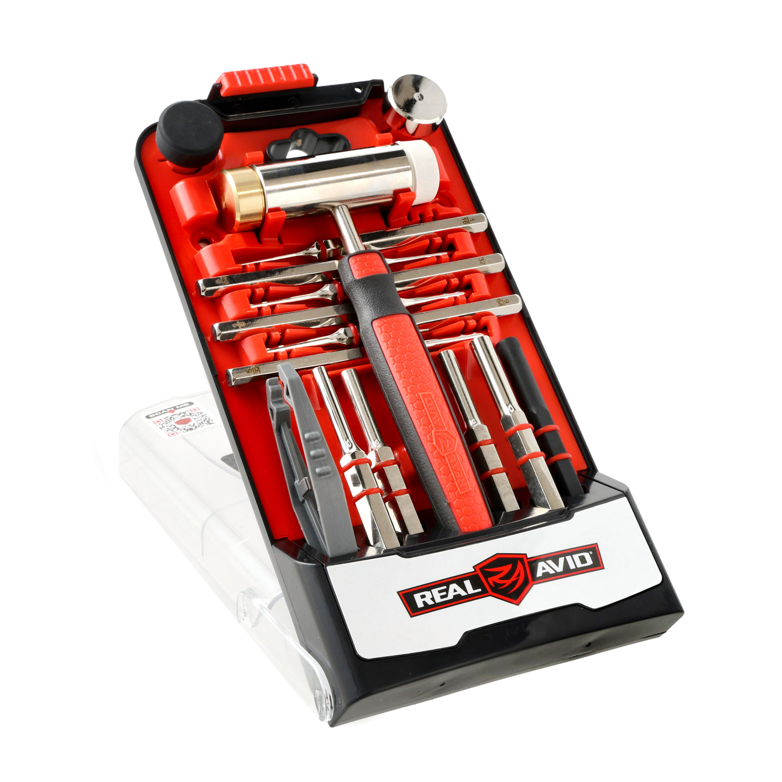 Zestaw wybijaków z młotkiem Real Avid Accu-Punch 17 elementów AVHPS - obrazek 2