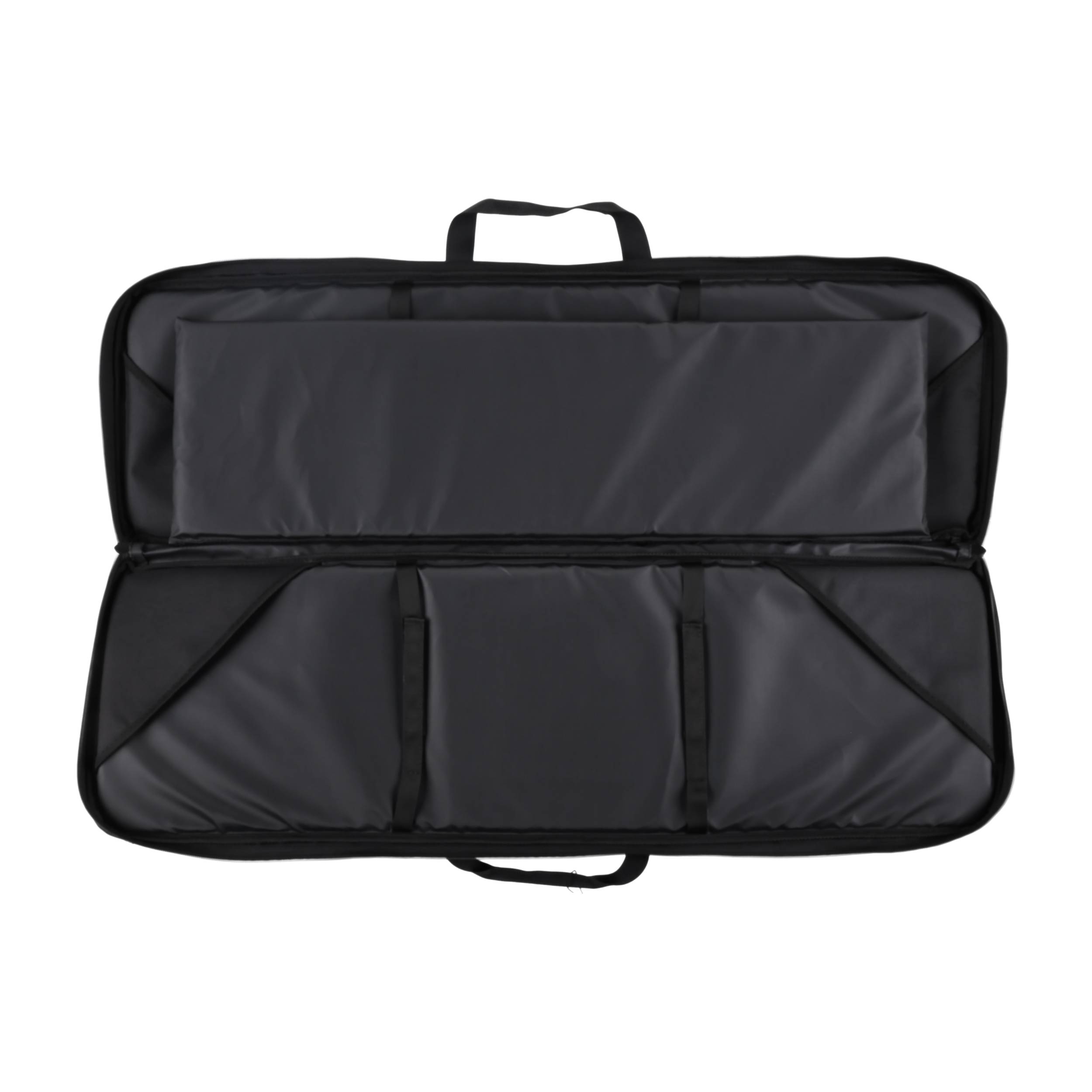 Pokrowiec na broń TACTICAL MAX01 dł. 1,15m h38, kolor czarny, haft celownik VX, na dwie jednostki - obrazek 4