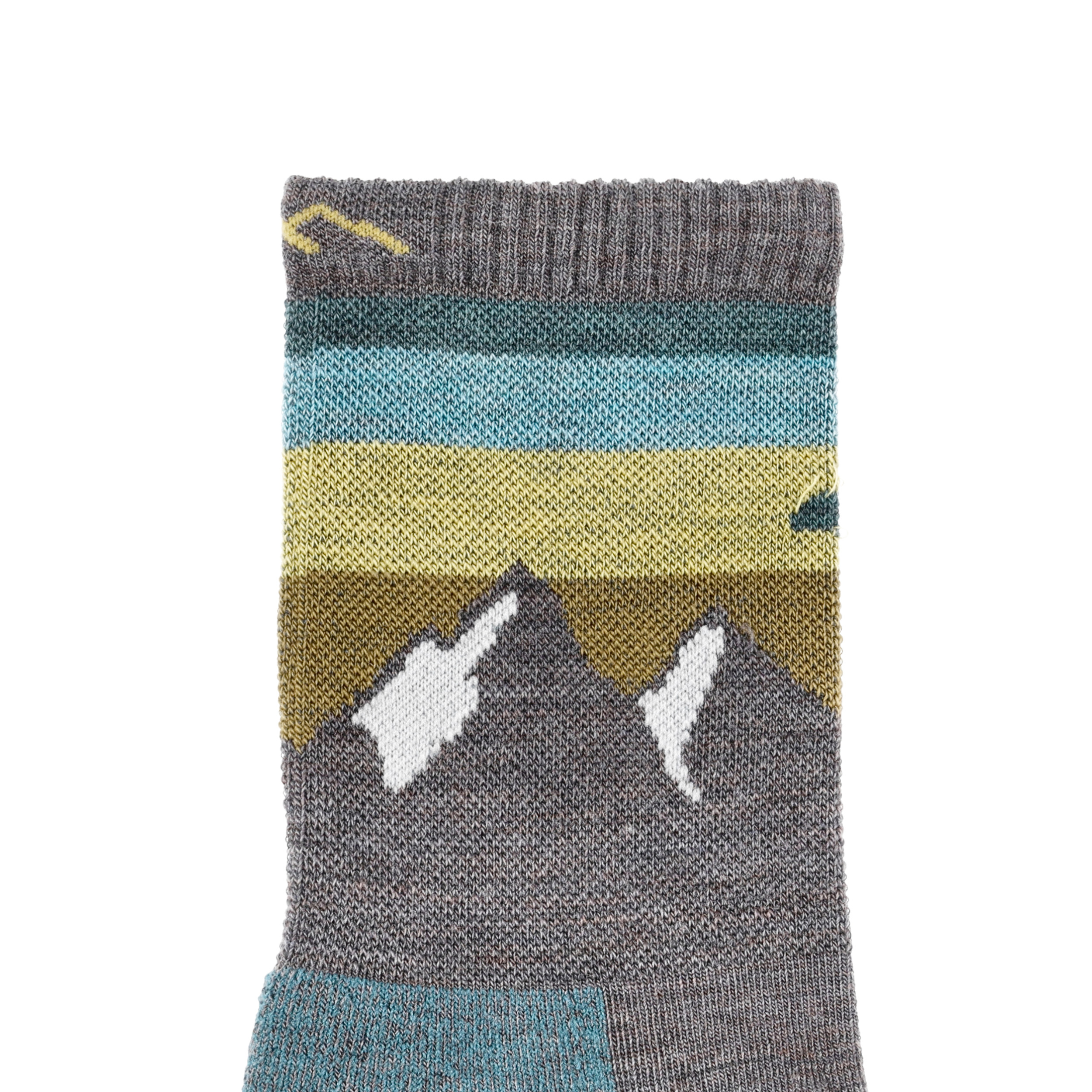 Skarpety trekkingowe damskie Darn Tough Sunset Ledge Micro Crew Lightweight Taupe 41-42.5 - obrazek 6