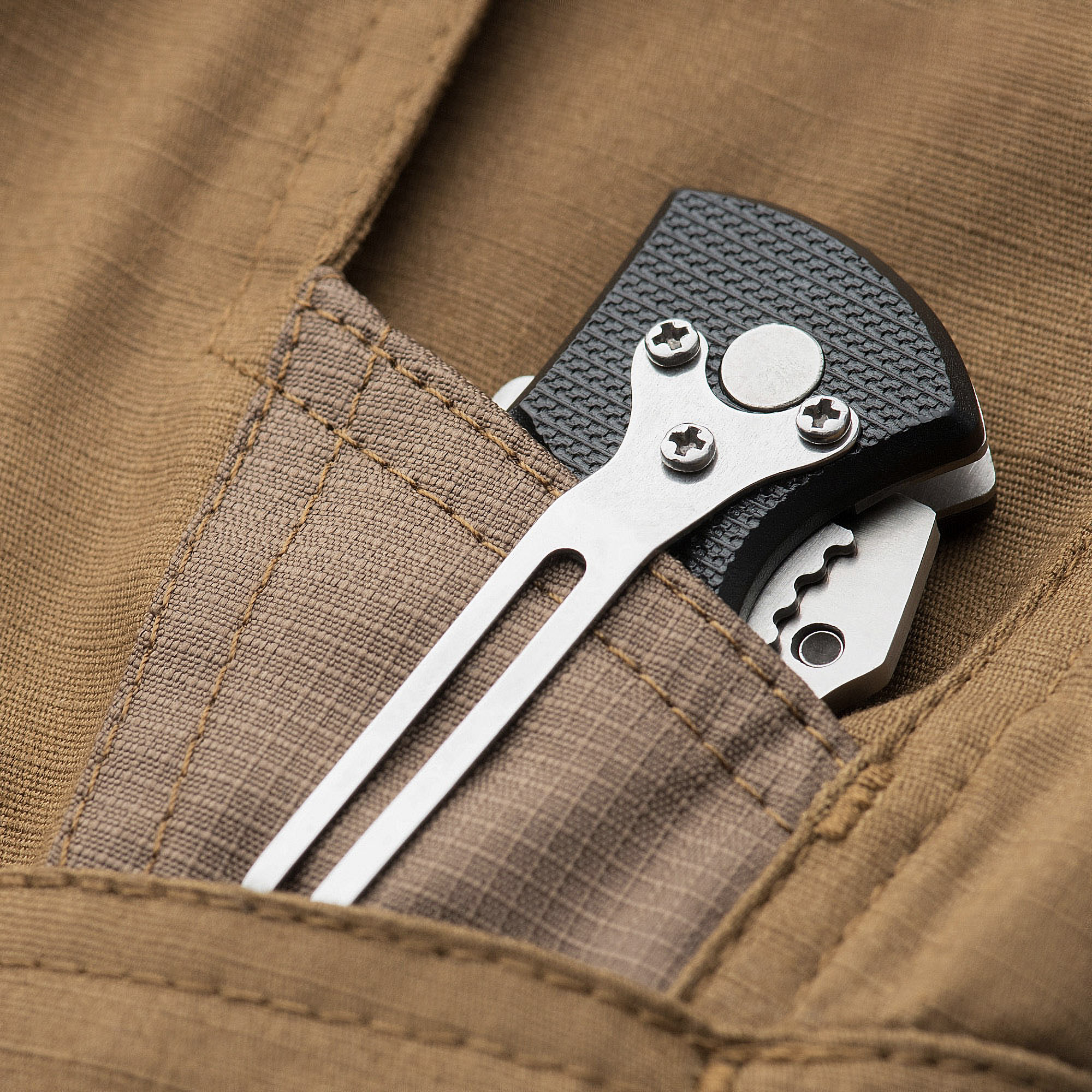 Spodenki męskie M-Tac Aggressor, coyote L - obrazek 5