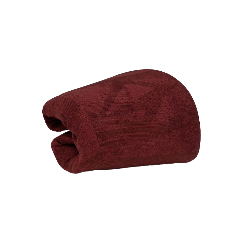 Składana czapka damska z daszkiem BUFF czerwona S/M - obrazek 4