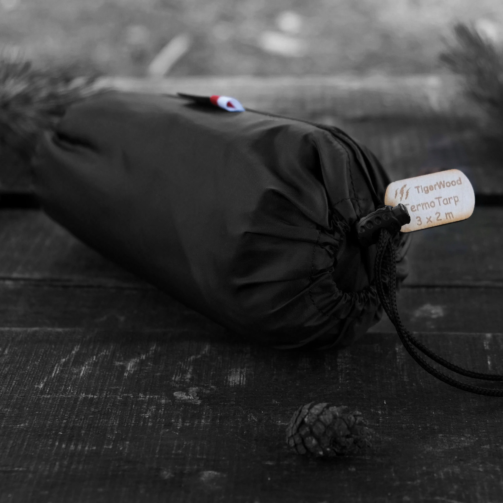 Tarp Termo TigerWood 3 X 2 czarny - obrazek 6