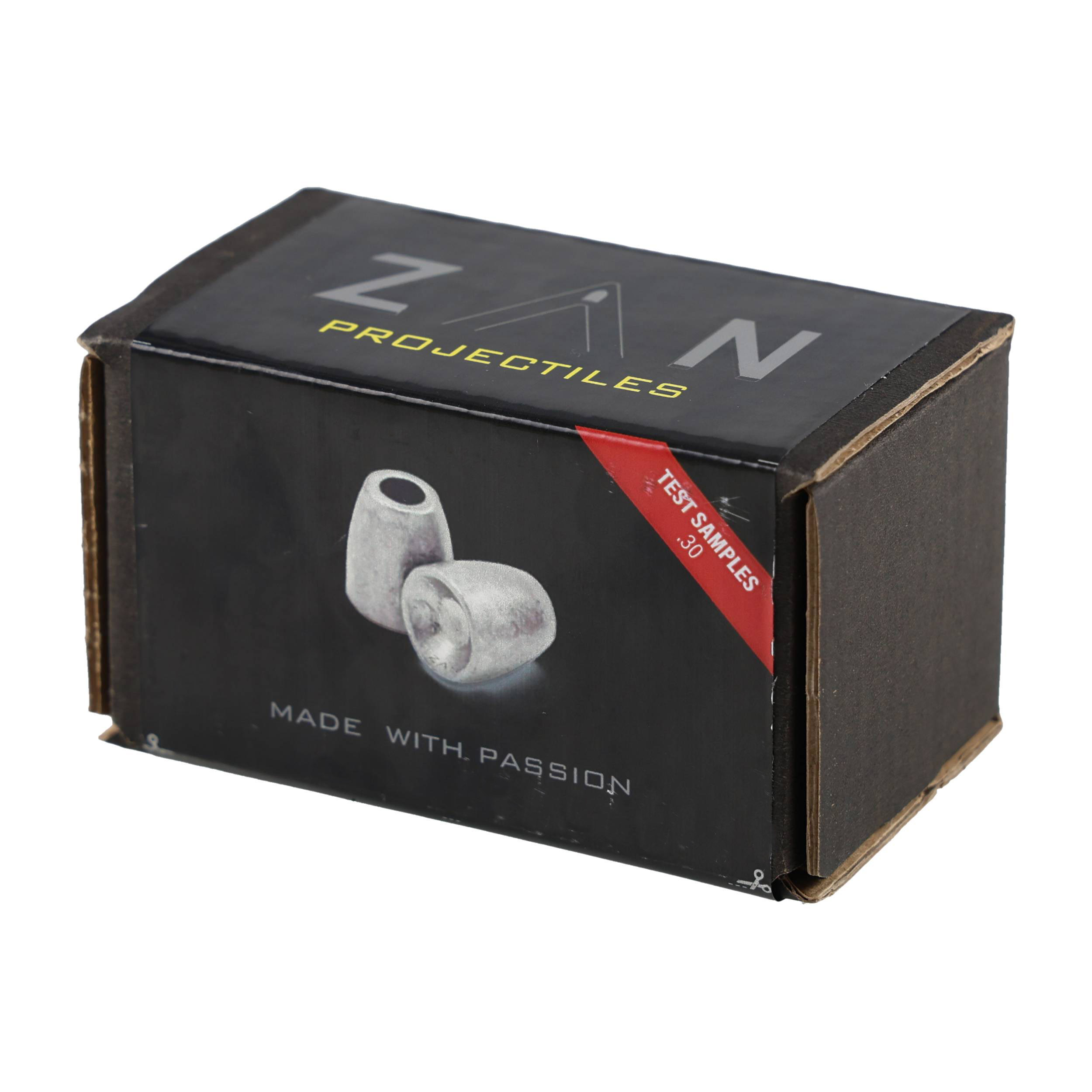 Zestaw testowy ZAN slug .30 (7,62mm) - 6x30szt- 30sztuk z każdej gramatury (8 gramatur) paczce