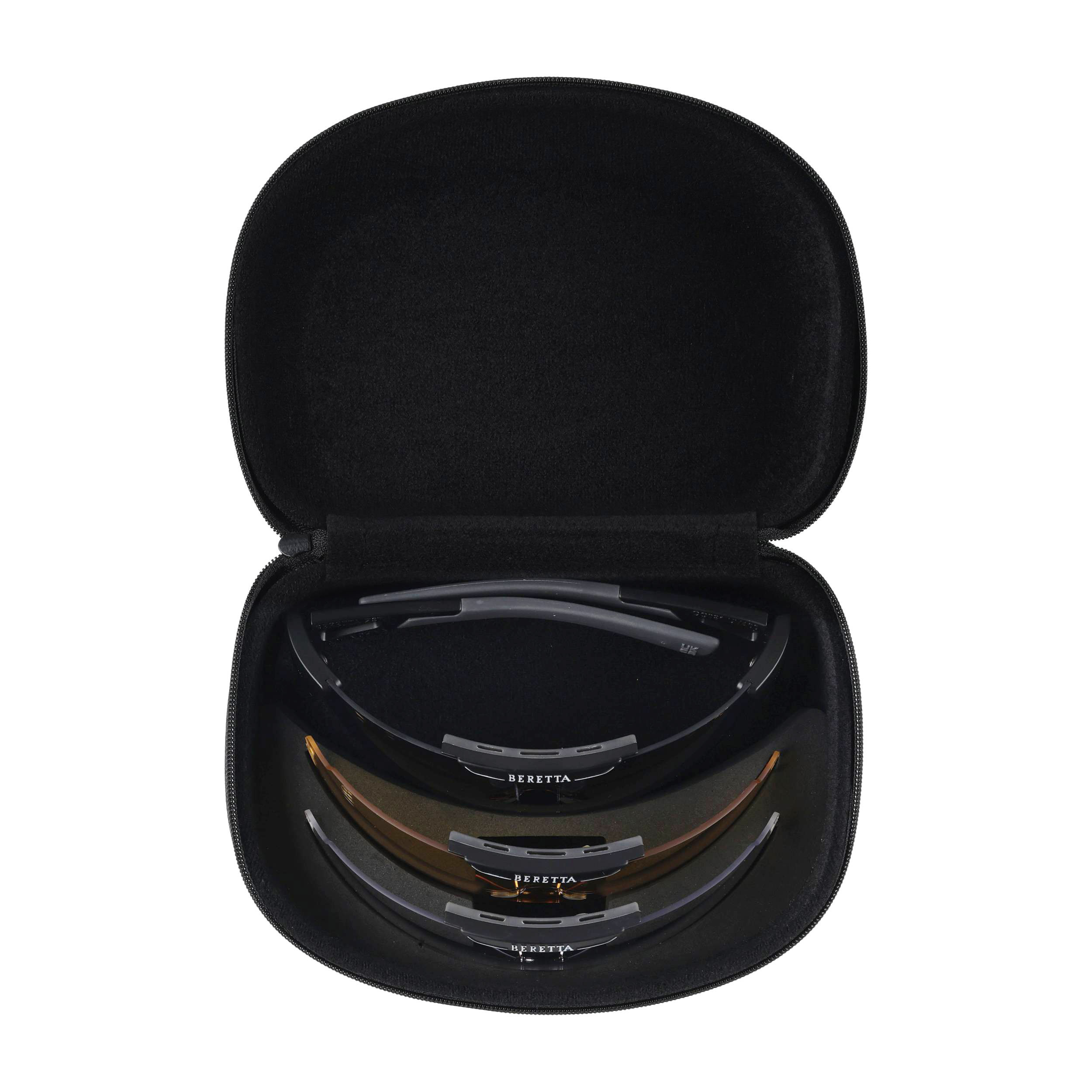 Zestaw okularów Beretta InterMask Eyeglasses, grafit/bezbarwny/żółty - obrazek 3