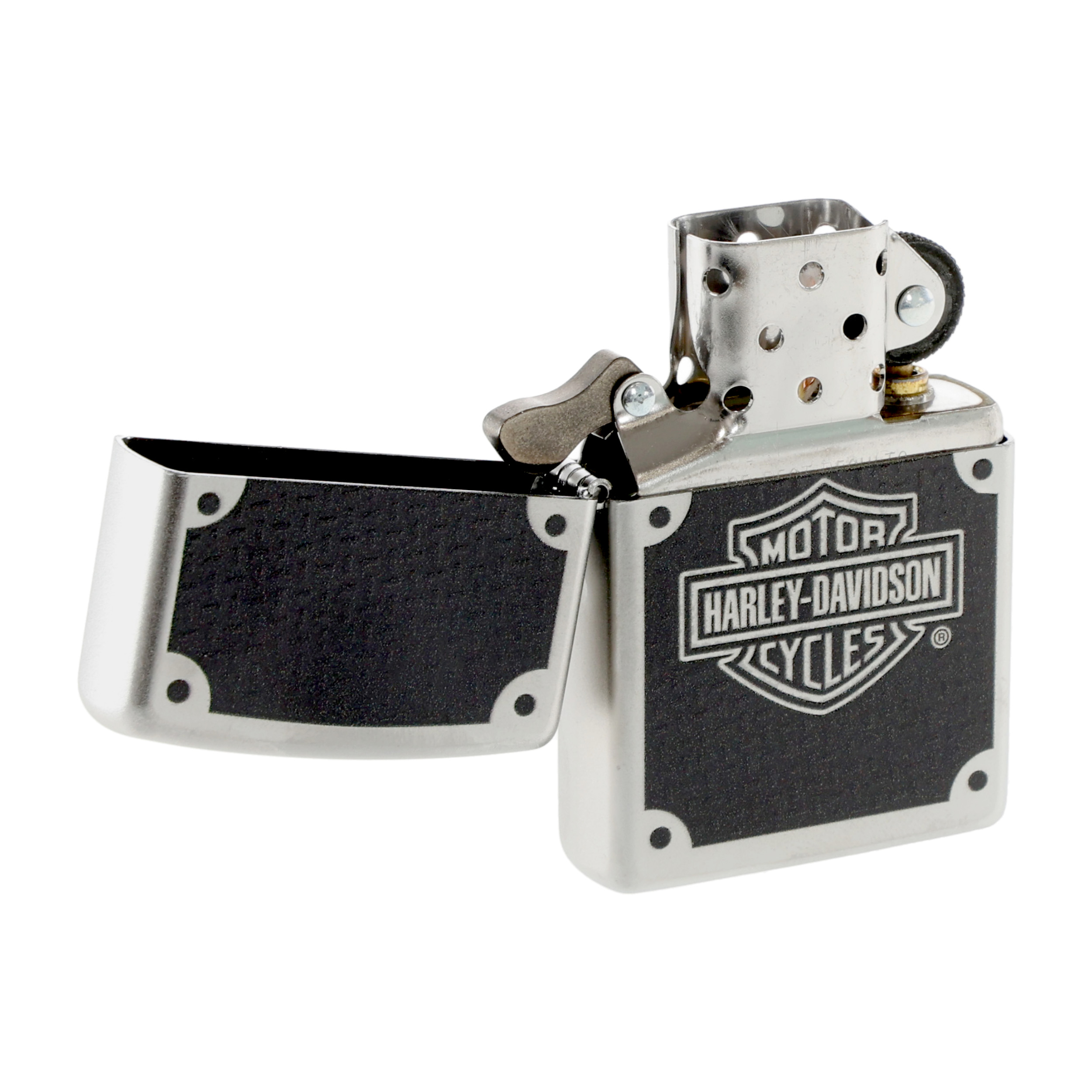 Zapalniczka Zippo Harley-Davidson Carbon Fibre - obrazek 3