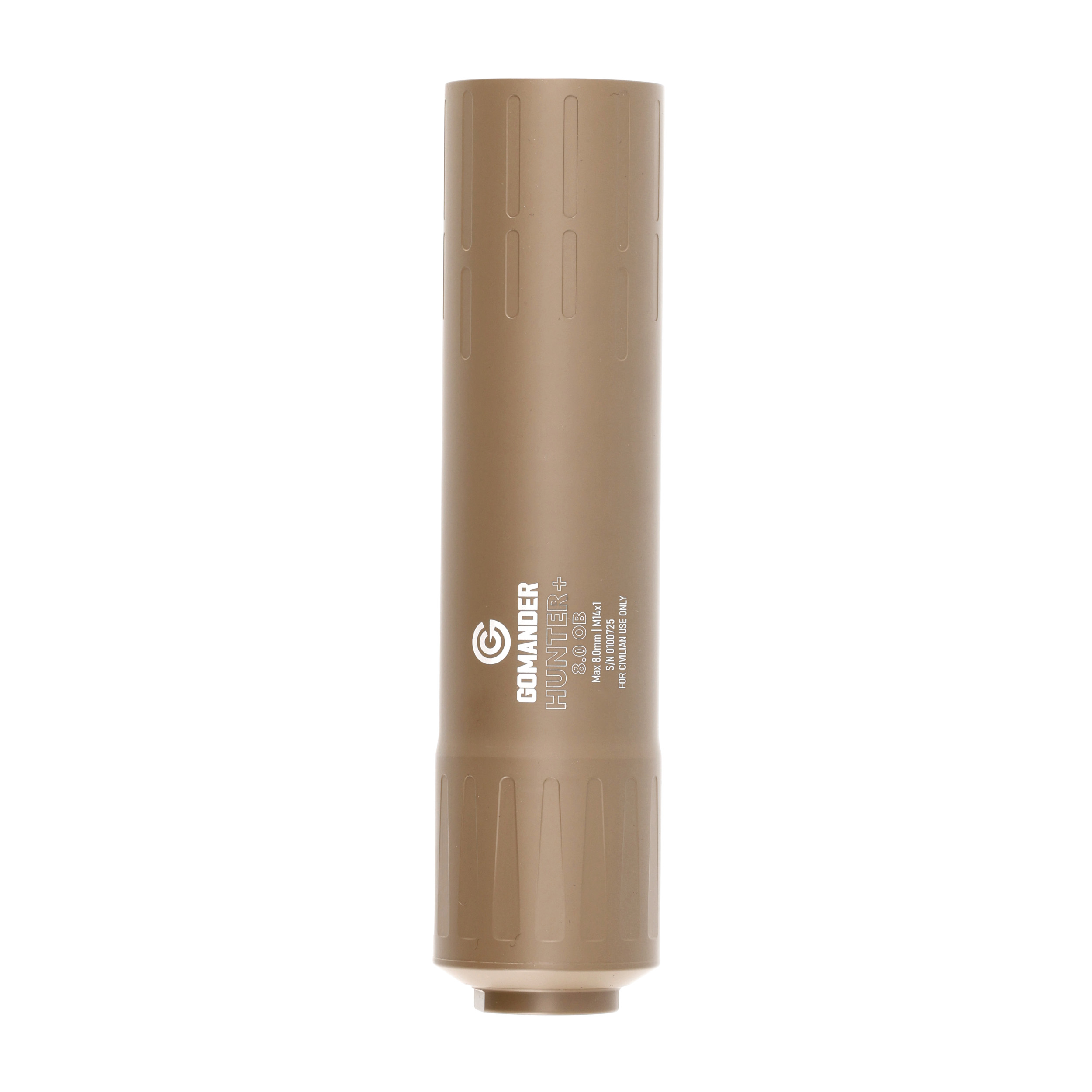 Tłumik Gomander Hunter II OB 8.0 M15X1 FDE