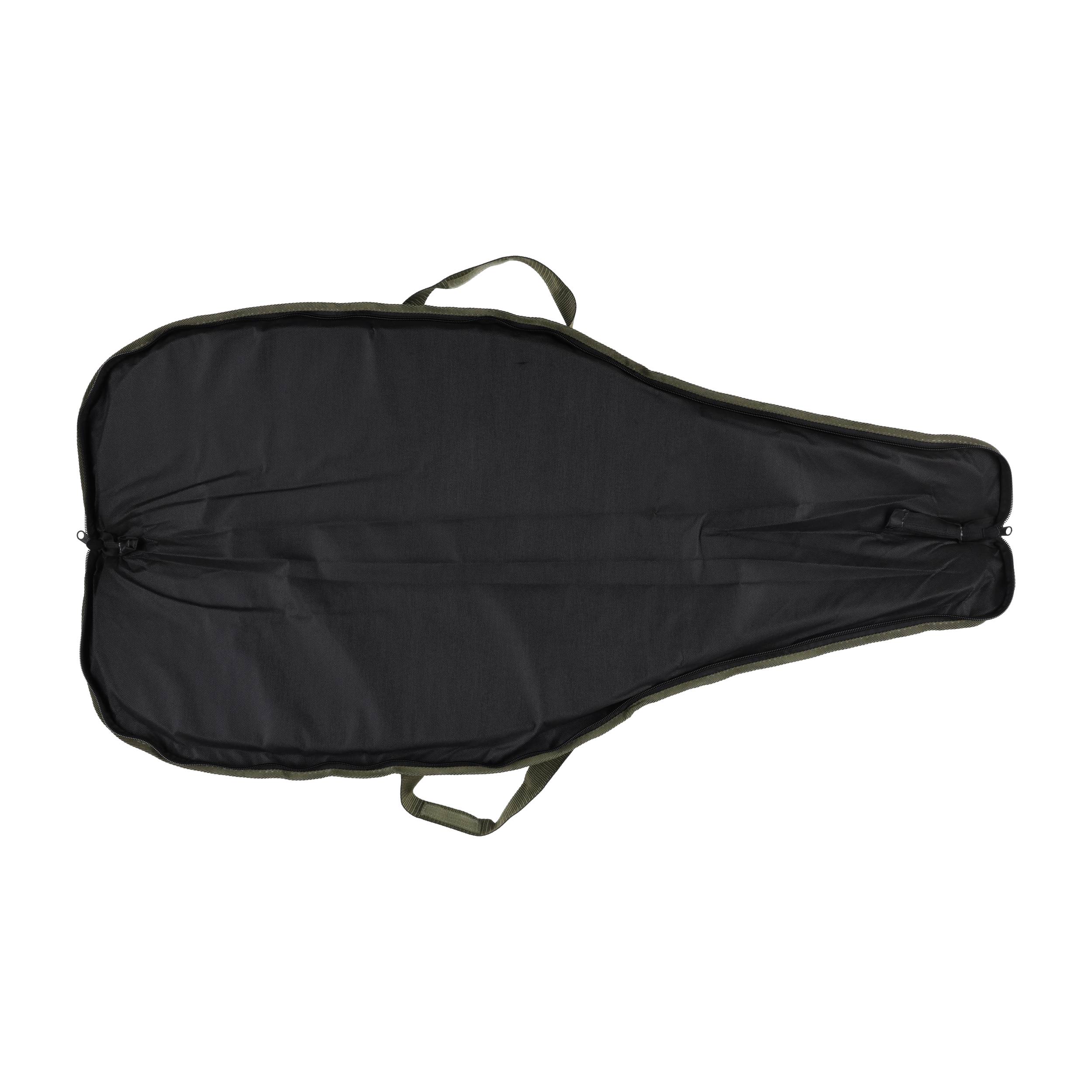 Pokrowiec Forsport na broń LPKAM 02 1,25m, kamuflaż, grzbiet oliv, haft głowa jelenia 2 beżowa, biza oliwkowa - obrazek 4