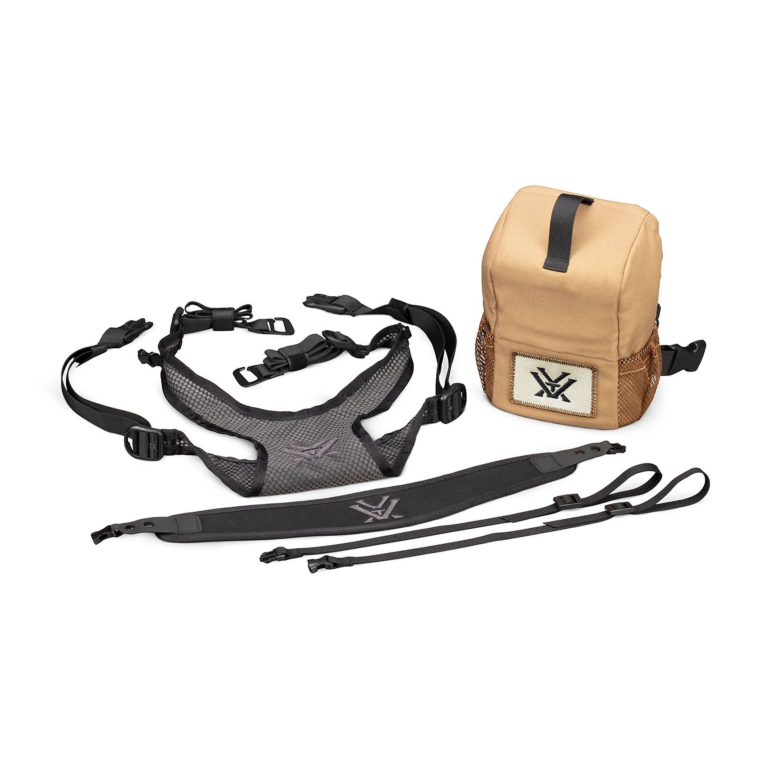 Szelki z futerałem na lornetkę, szkła do 56 mm Vortex Glasspak Sport Harness L - obrazek 5