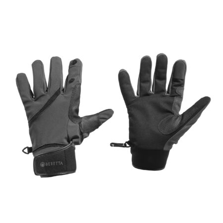 Rękawiczki Beretta Wind Pro Shooting Gloves czarno/szare L