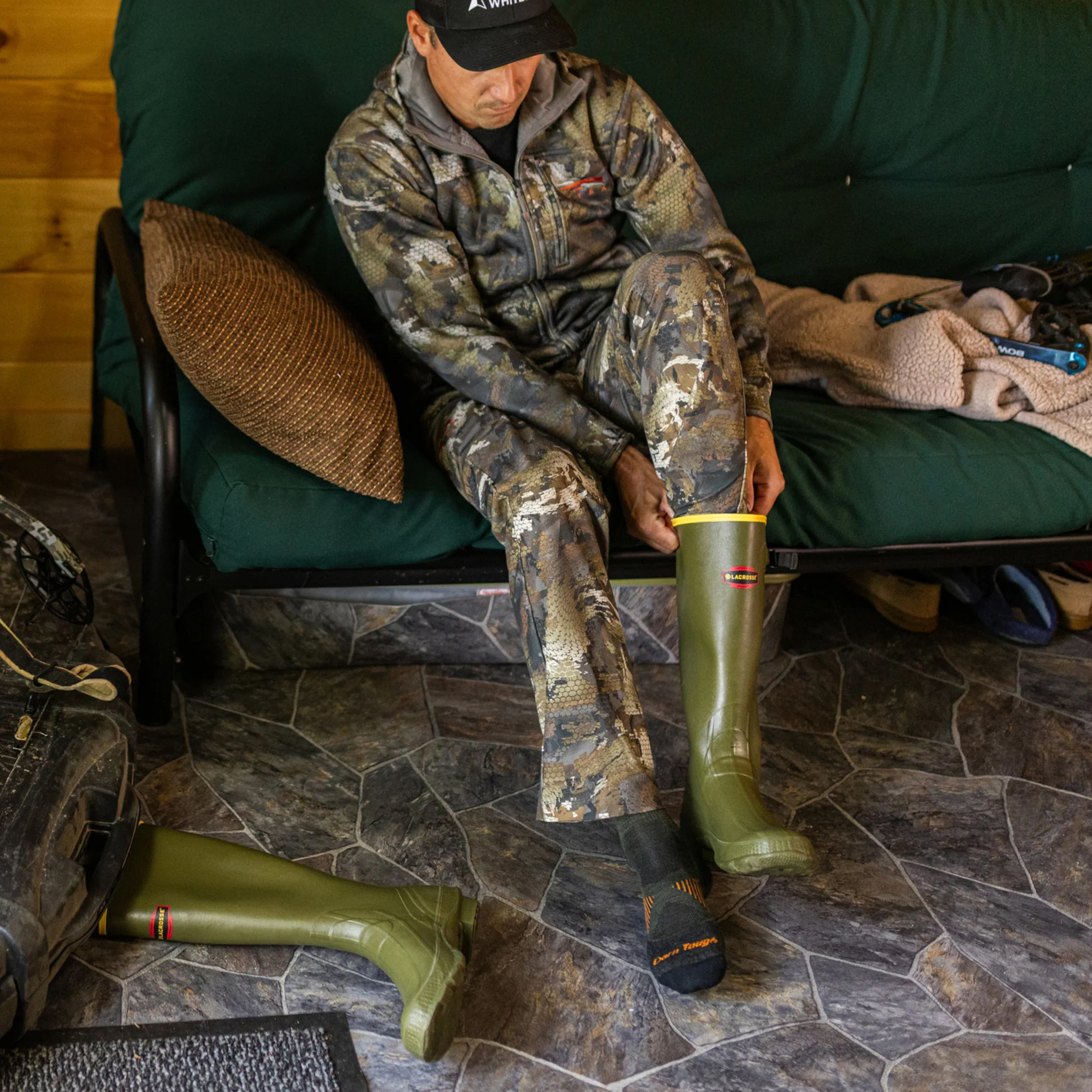 Skarpety myśliwskie męskie Darn Tough Hunting #2108 Forest 41-42.5 - obrazek 7