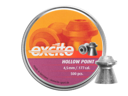 Śrut diabolo H&N Excite Hollow Point 4,5 mm 500 szt.