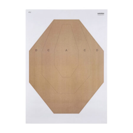 Tarcza strzelecka IPSC - pakiet 50 szt.