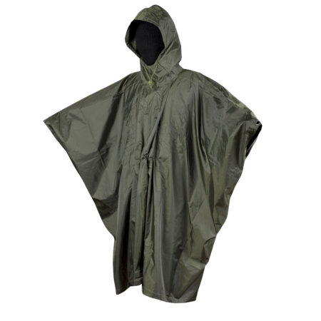Ponczo Texar ripstop oliwkowe