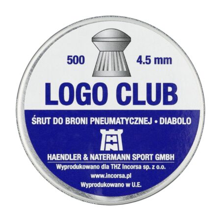 Śrut diabolo H&N Logo Club 4,5 mm 500 szt.