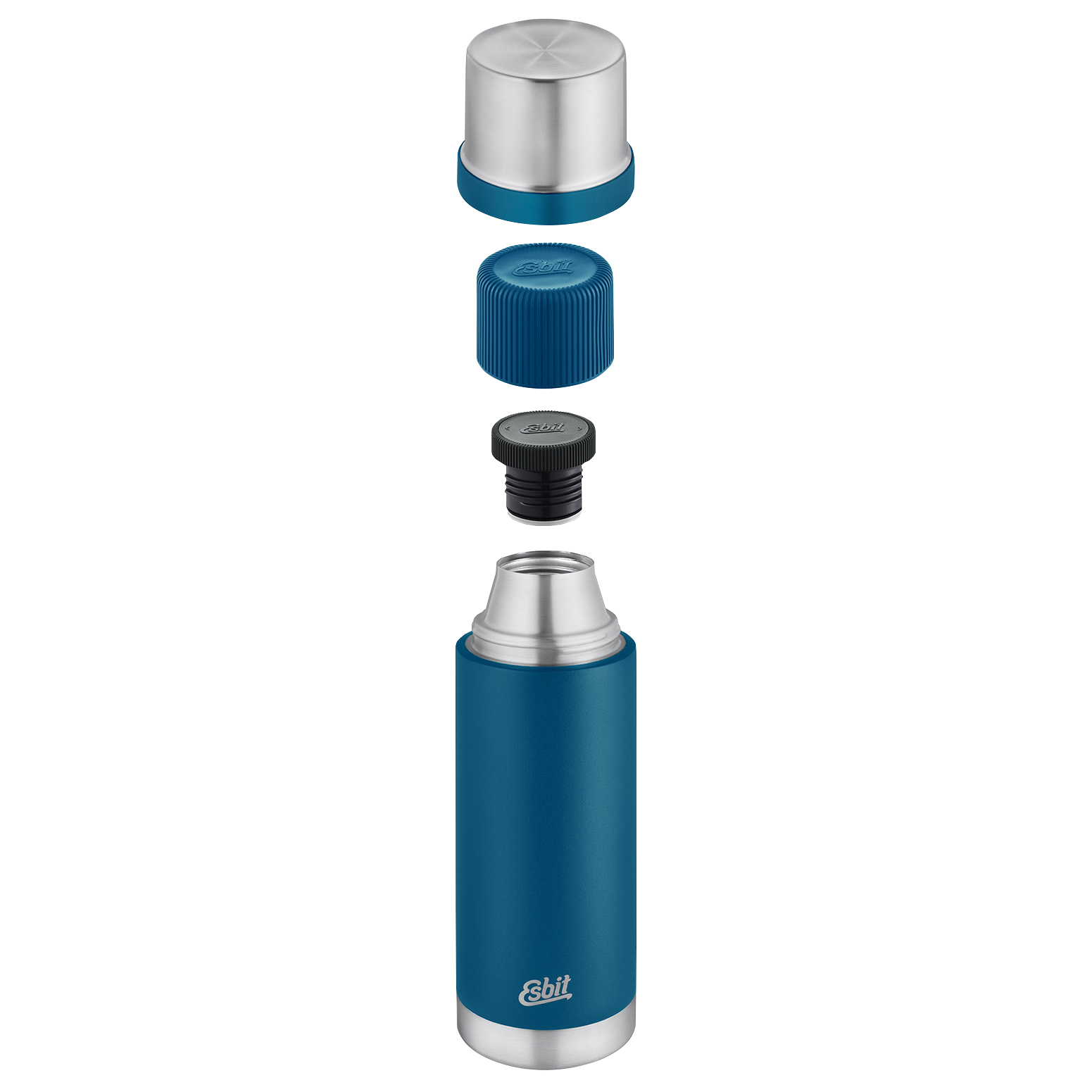 Termos Esbit Sculptor Vacuum Flask 1 l niebieski - obrazek 2