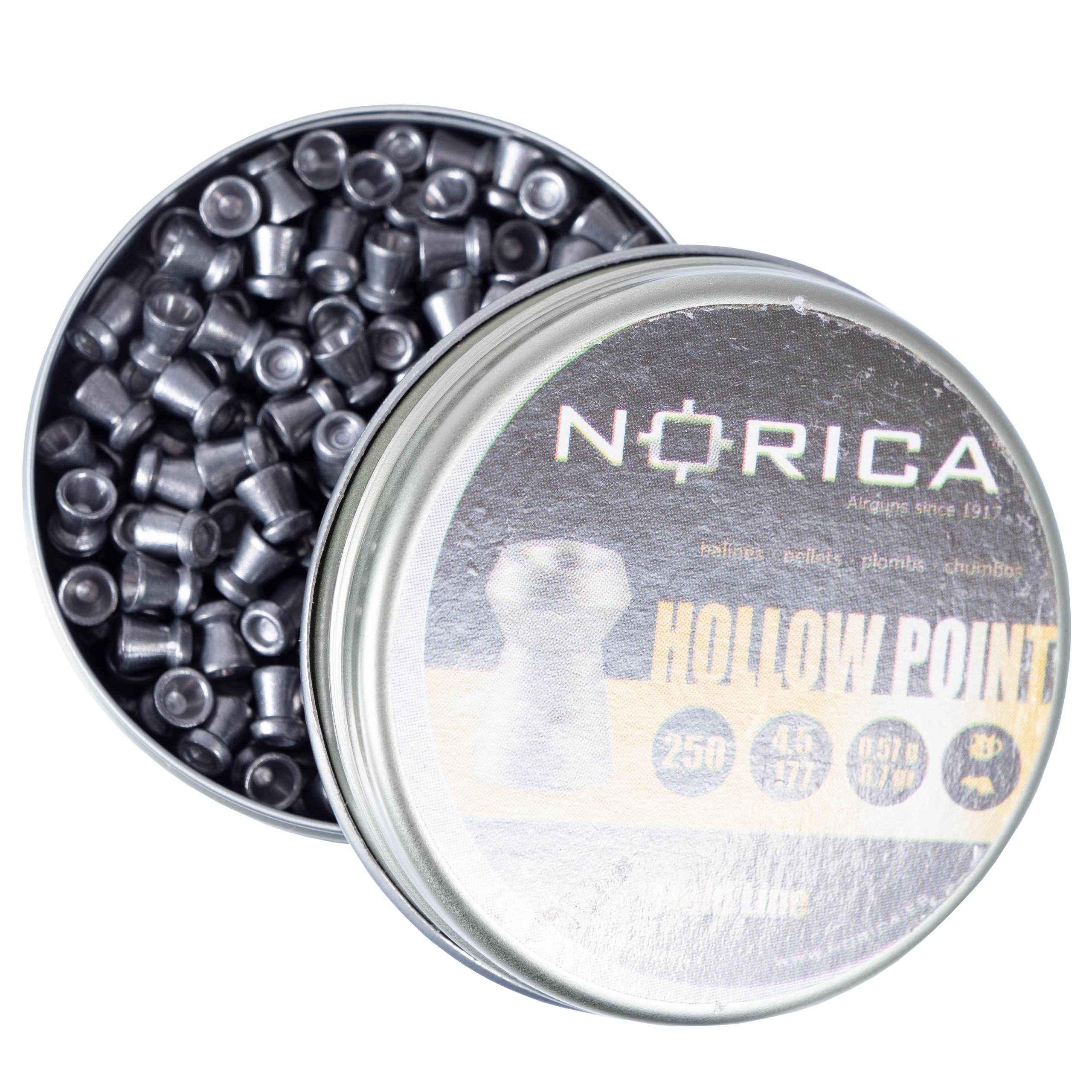 Śrut Norica Hollow Point 4,5 mm 250 szt. - obrazek 4