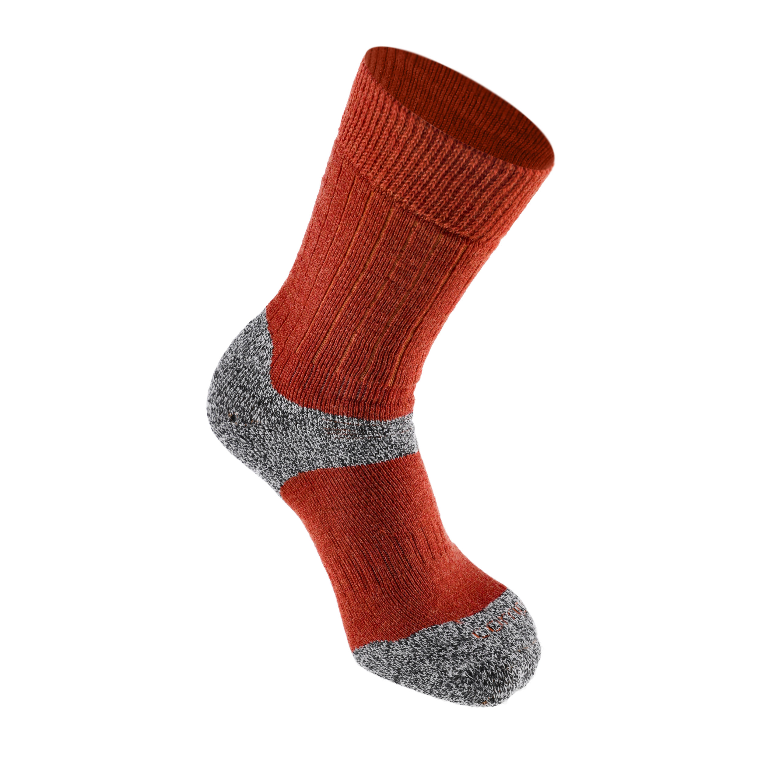 Skarpety turystyczne Comodo wełniane pomarańczowe 43-46 - obrazek 3