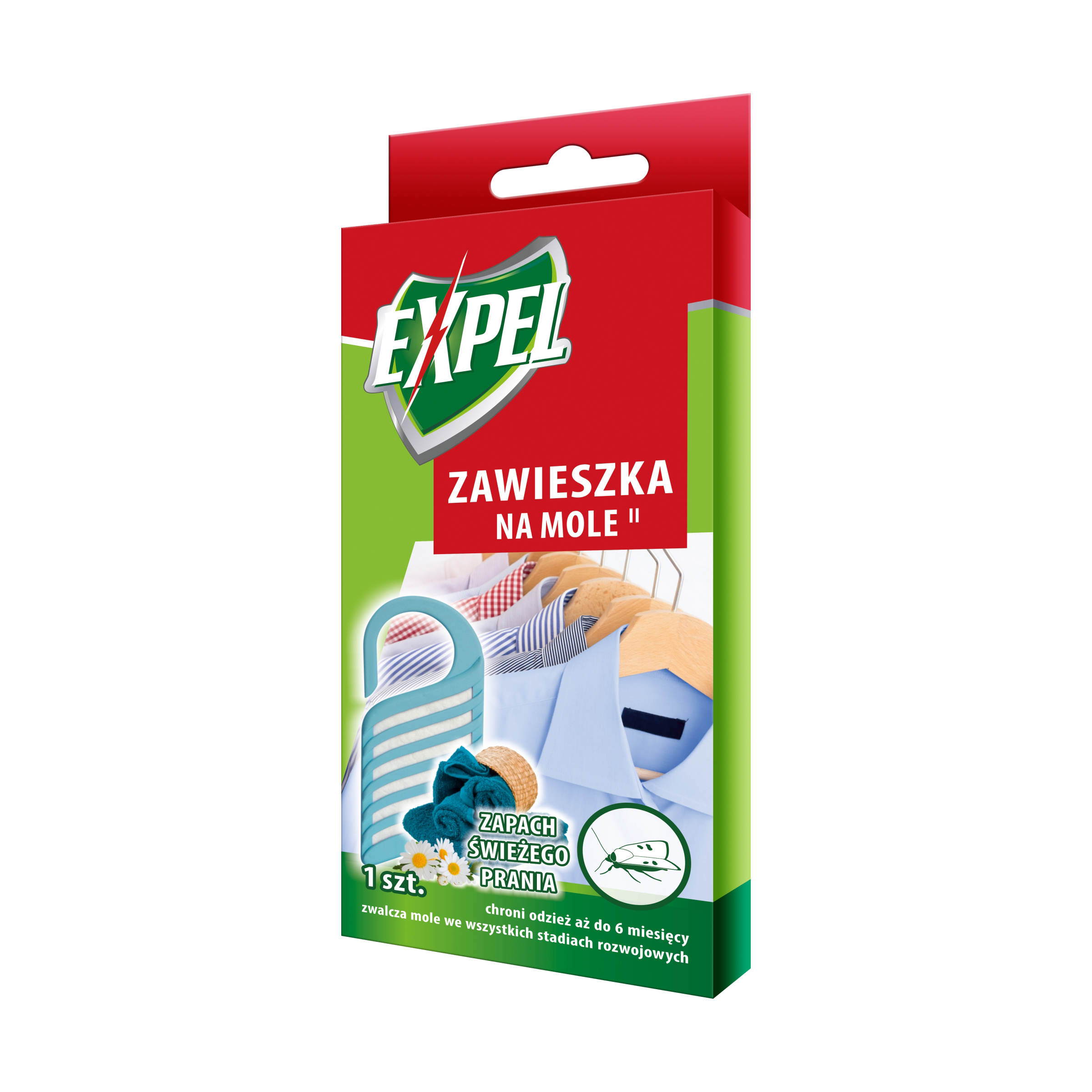 Zawieszka Expel na mole świeże pranie 1 szt.