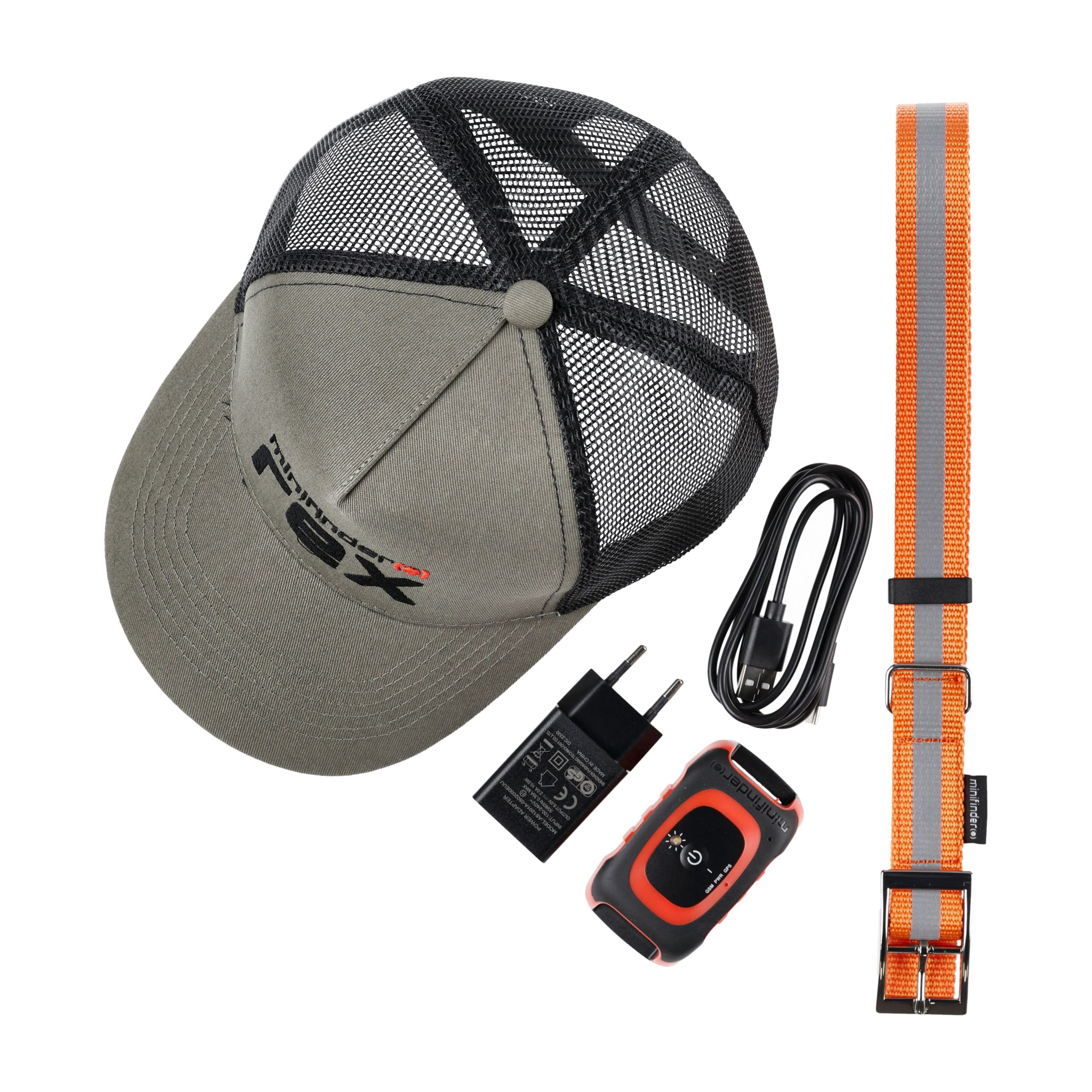 Urządzenie do śledzenia psów MiniFinder Rex z obrożą plus czapka gratis - obrazek 6