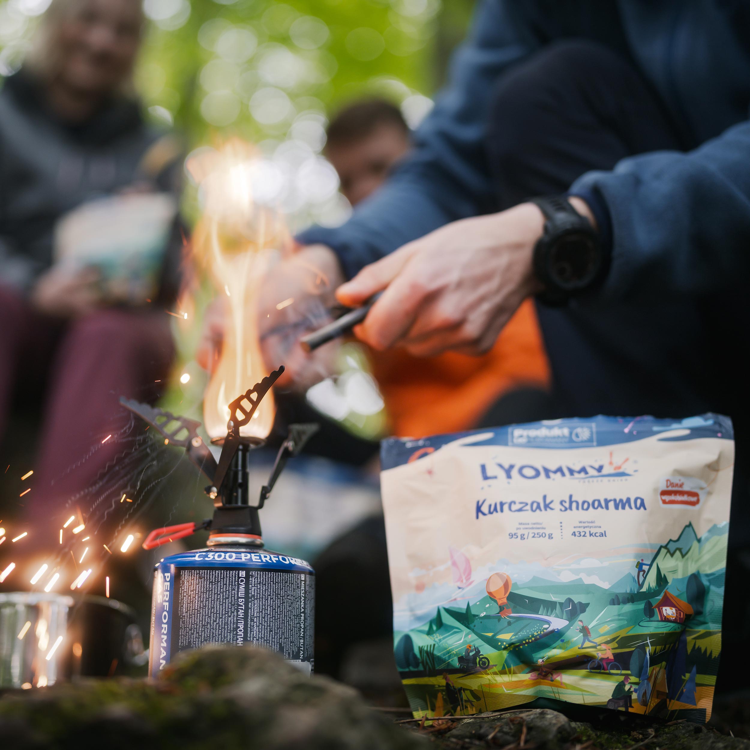 Żywność liofilizowana Lyommy Kurczak shoarma 250 g - obrazek 4