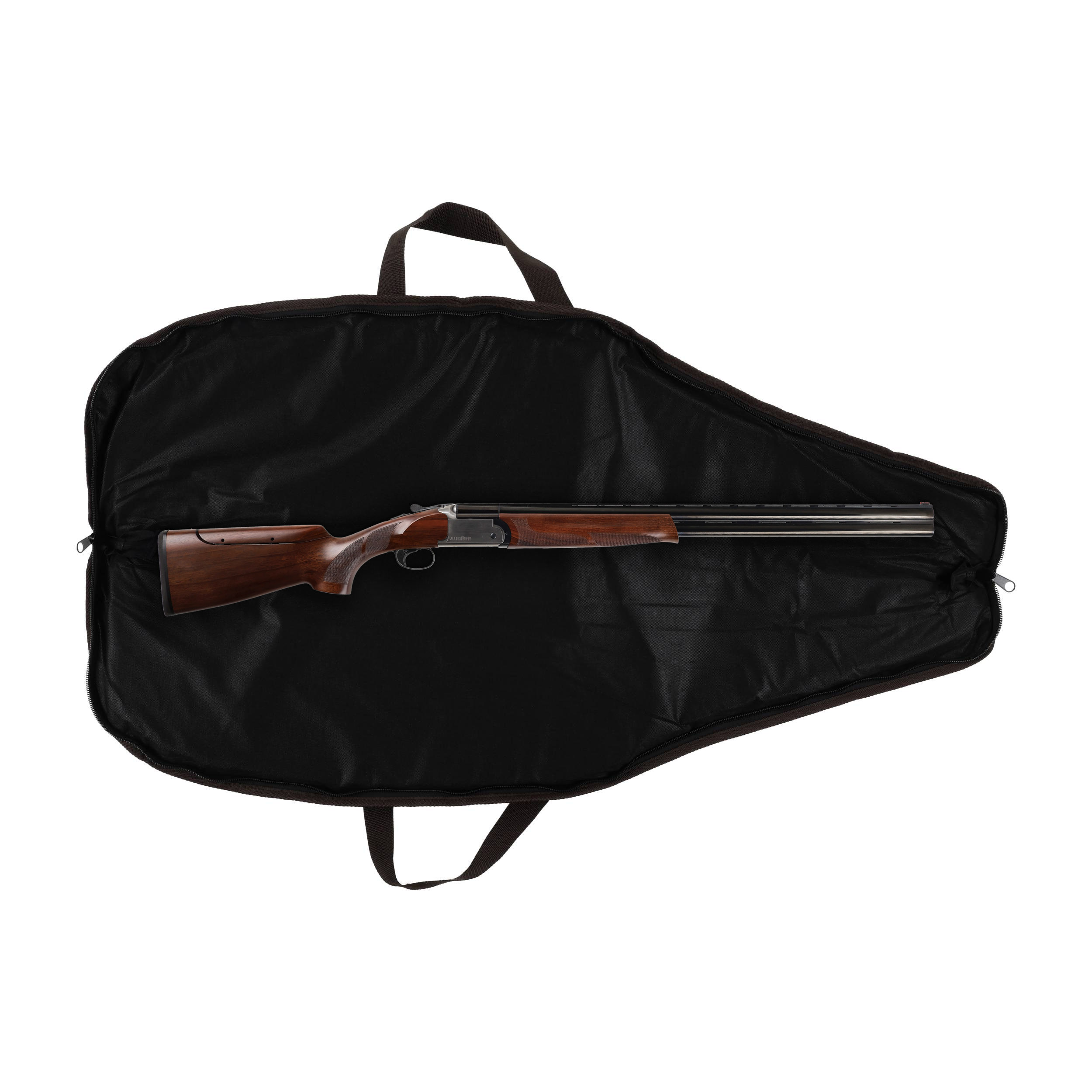 Pokrowiec na broń zamszowy L2ZPLUS K02 1,12m, kolor brązowy, haft jeleń ryczy w trawie - obrazek 3